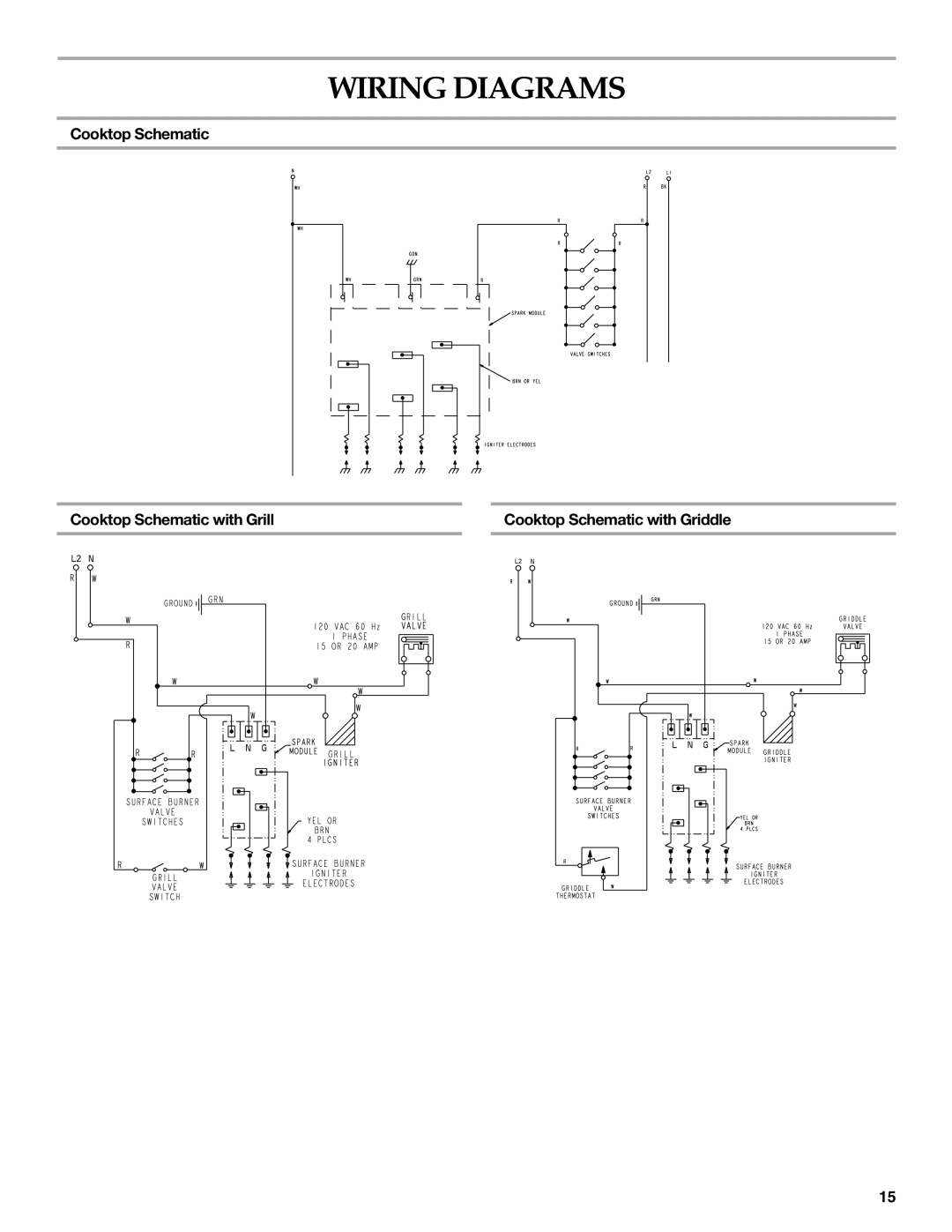 KitchenAid W10044930B installation instructions Wiring Diagrams 
