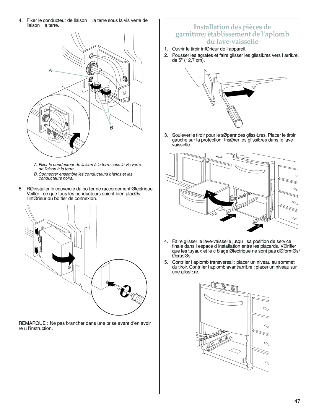 KitchenAid W10300220B installation instructions 