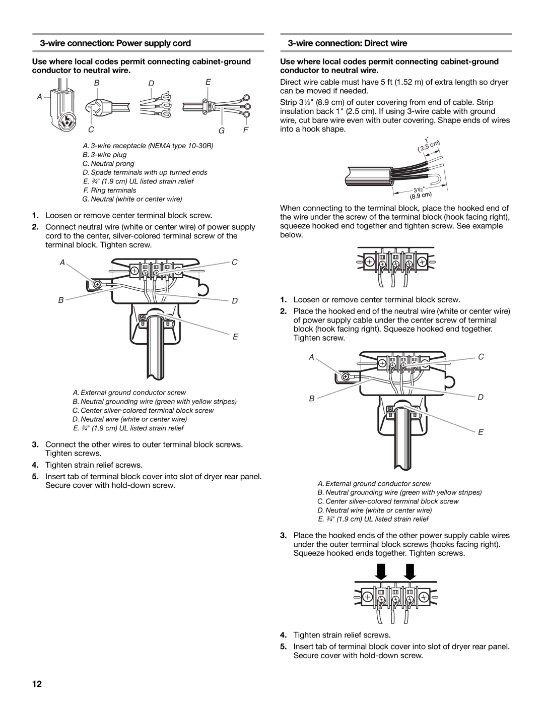 KitchenAid YKEHS01P manual Bde Cg F 