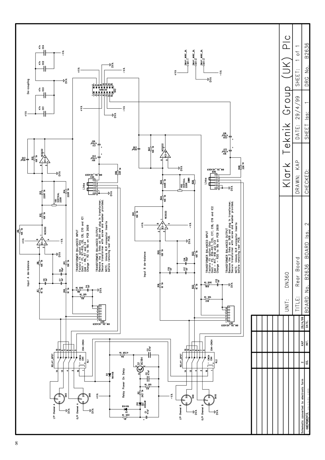 Klark Teknik DN360 manual B2636-2.sch-1 Thu Aug 19 161301 