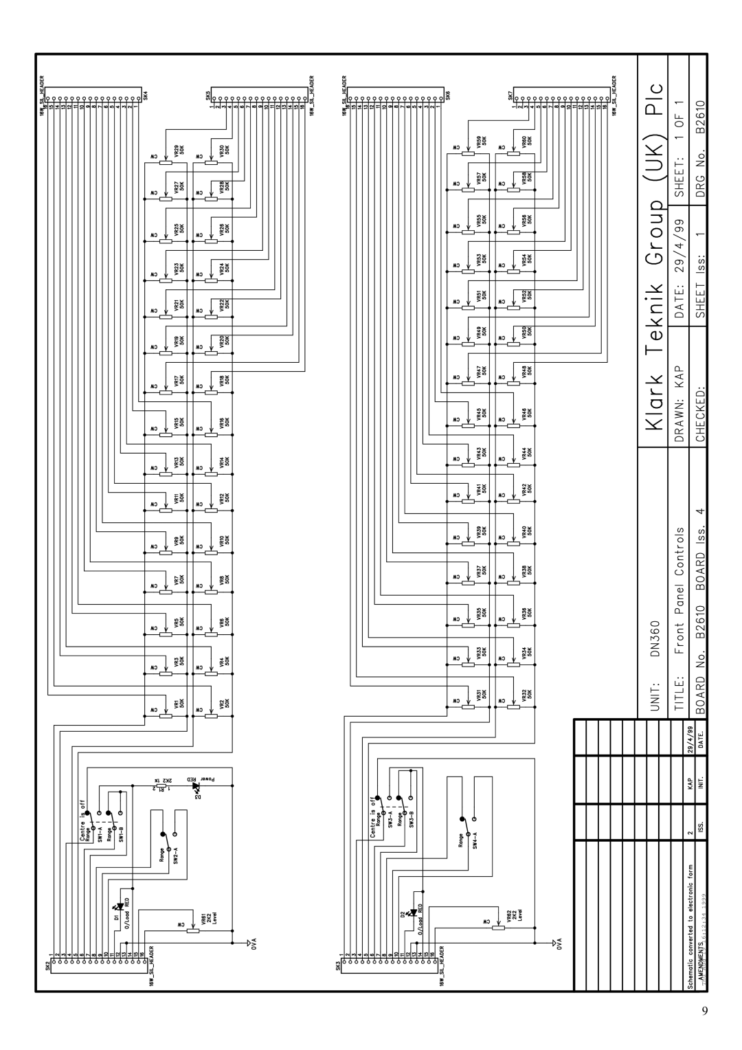 Klark Teknik DN360 manual Thu- 19Aug 