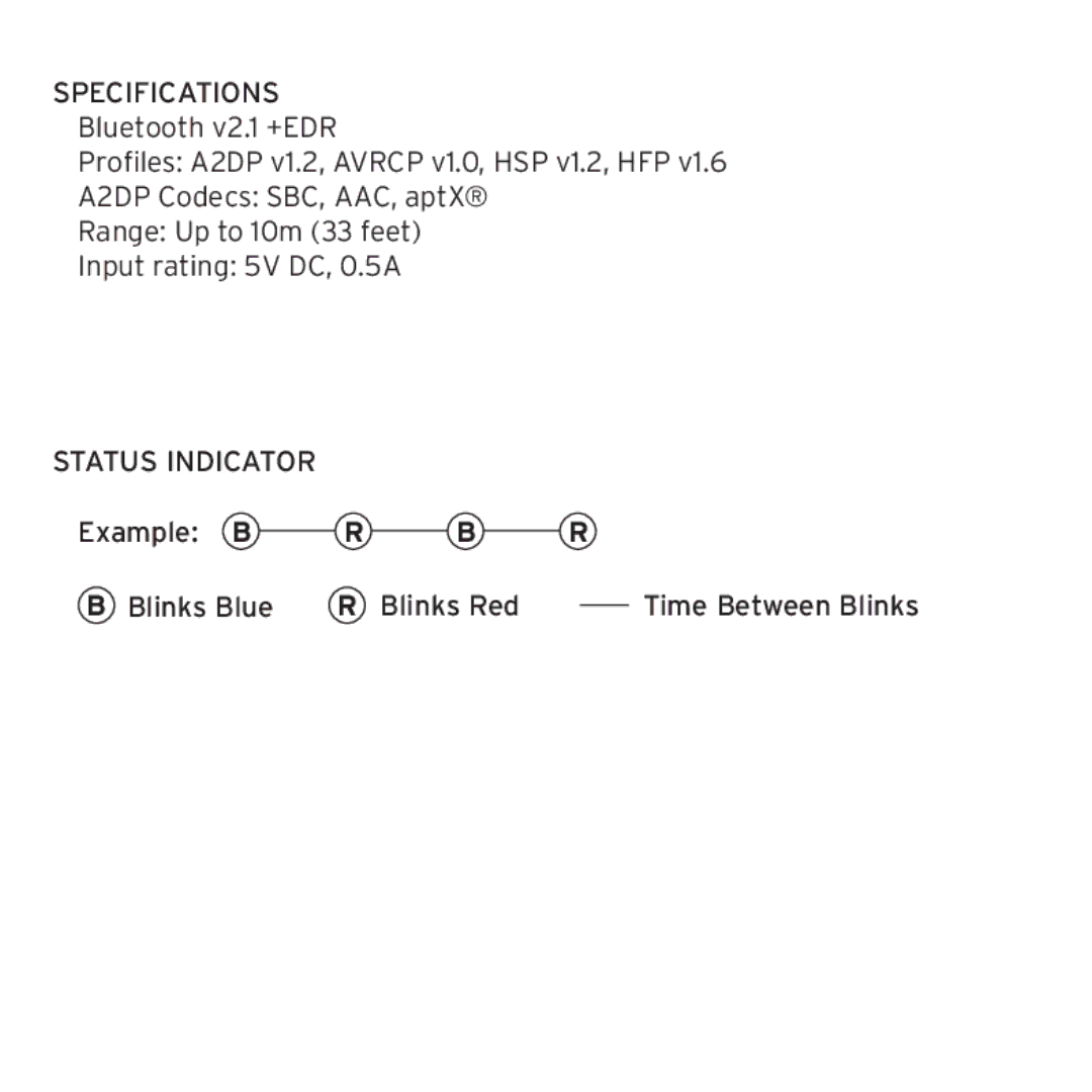 Klipsch 1012313 owner manual Status Indicator 