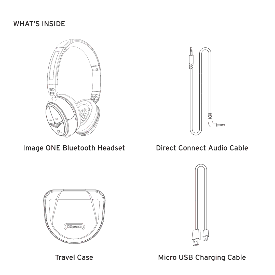 Klipsch 1012313 owner manual WHAT’S Inside 