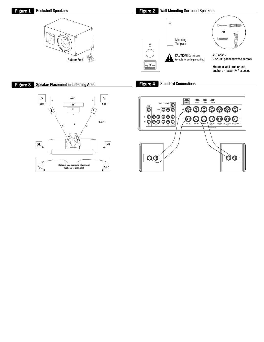 Klipsch B-10 owner manual Bookshelf Speakers 