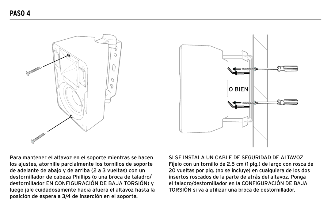 Klipsch CP-T owner manual Oorbien 