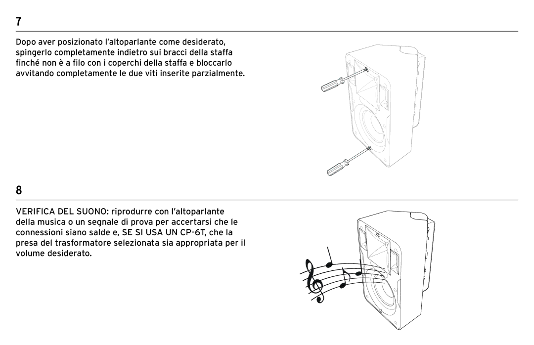 Klipsch CP-T owner manual 