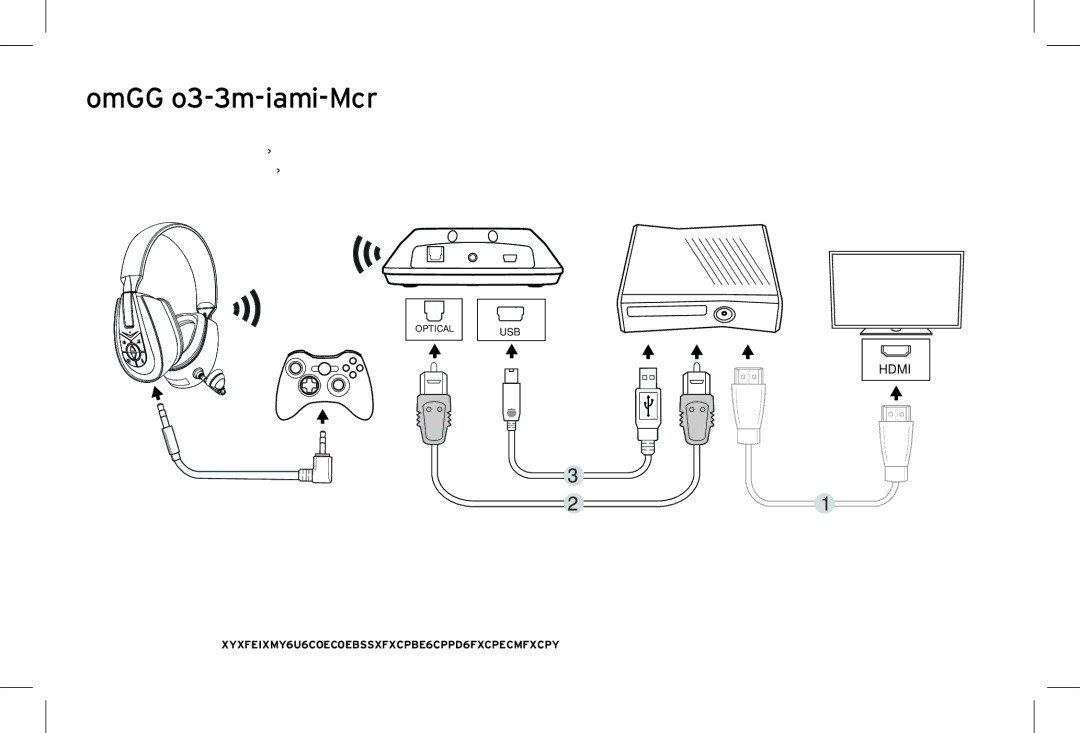 Klipsch KG-300 manual Connect to Xbox 