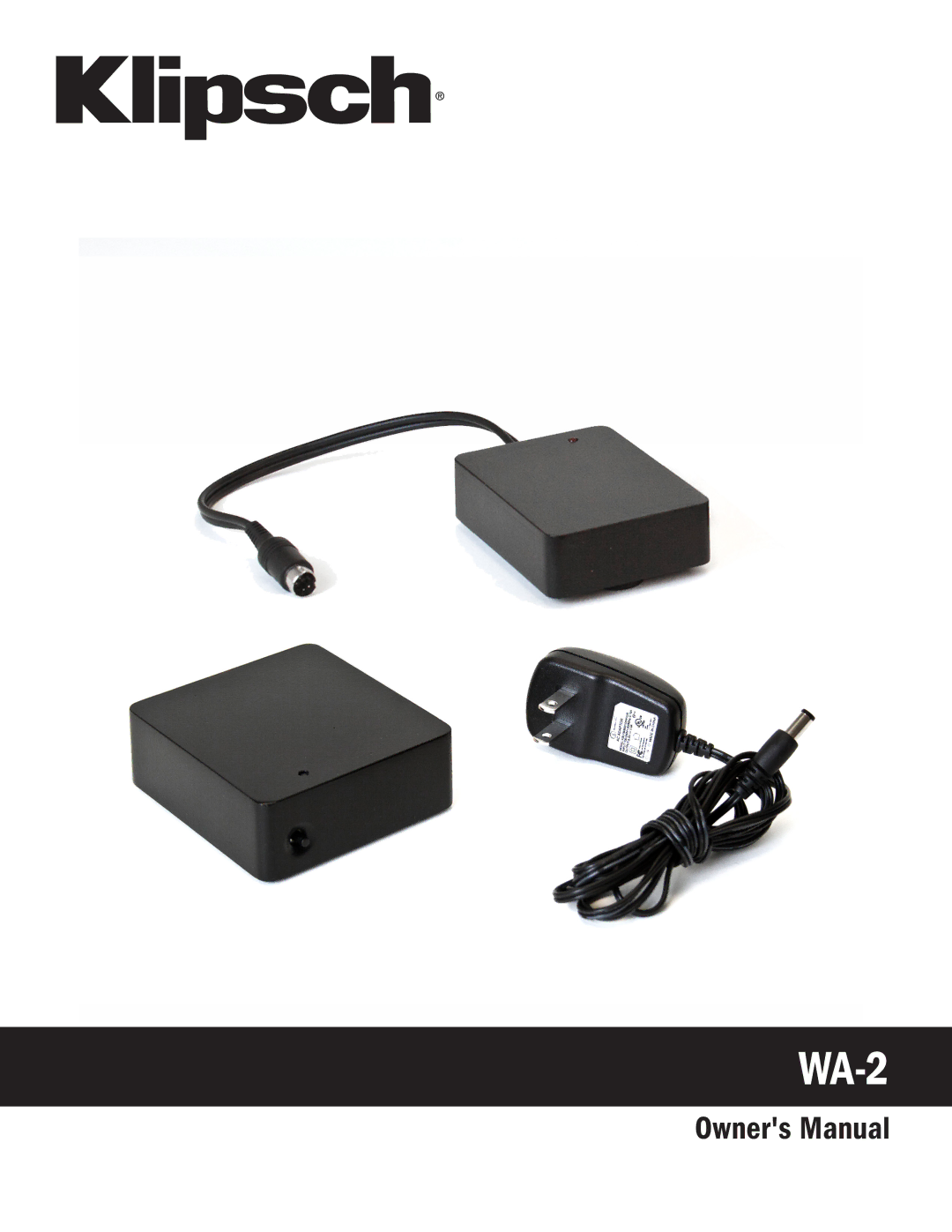 Klipsch WA-2 owner manual 