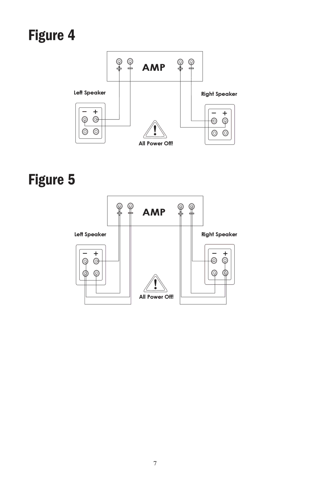 Klipsch WF-35, WF-34, WC-24, WB-14 owner manual Amp 