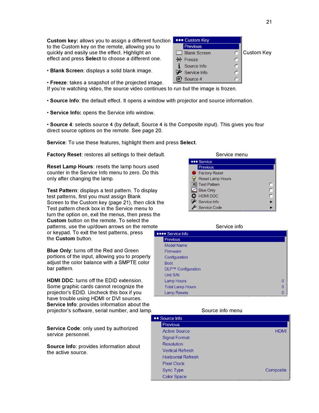 Knoll HD292, HD178, HD290 user manual 