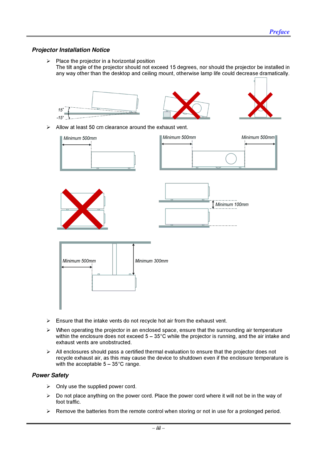 Knoll HDP2100 user manual Preface 