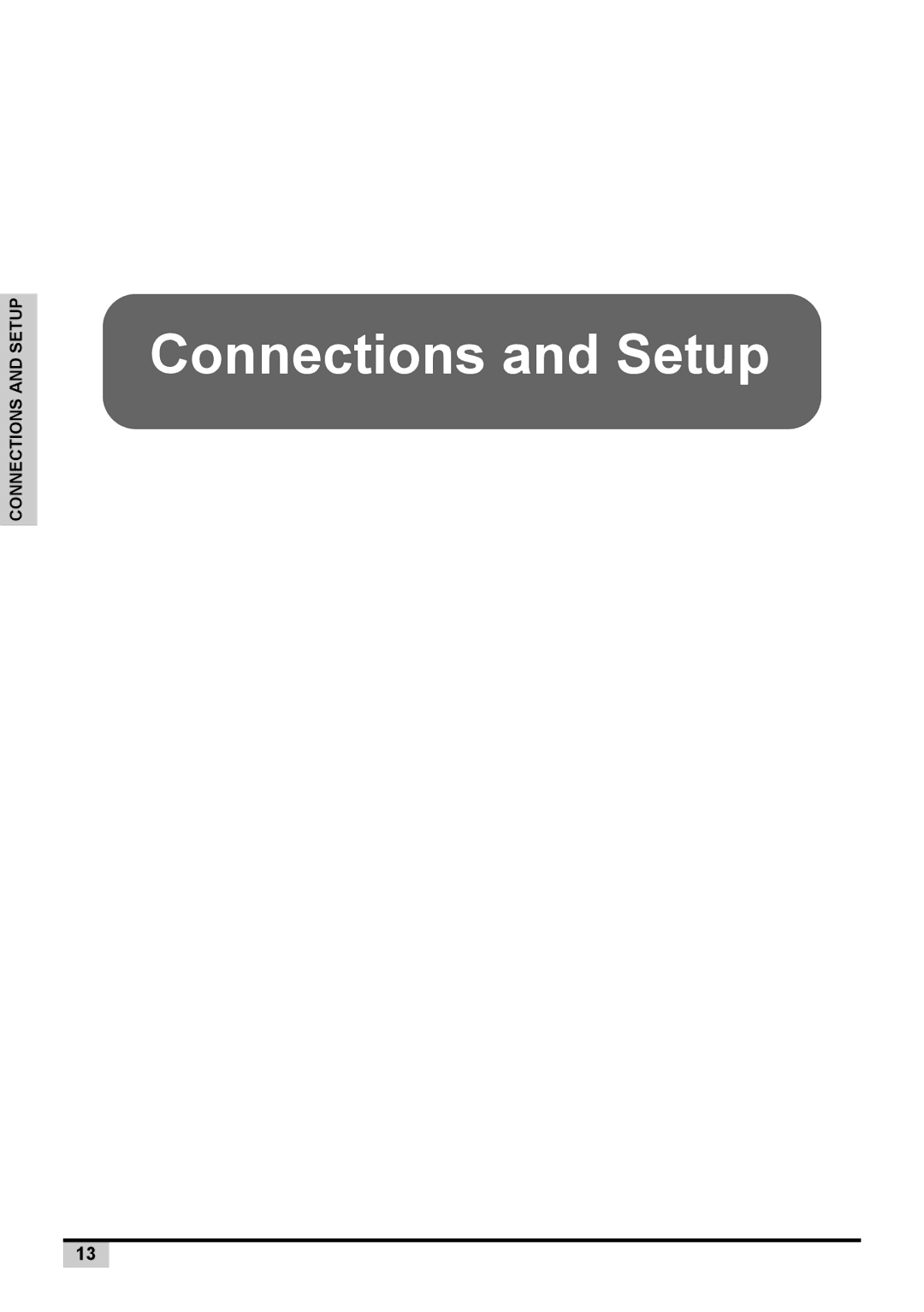 Knoll Systems 1080p DLP user manual Connections and Setup 