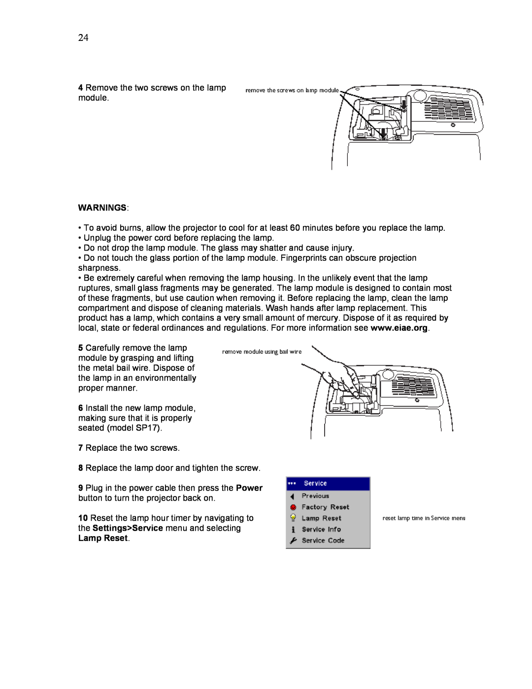 Knoll Systems HD225 user manual Warnings 
