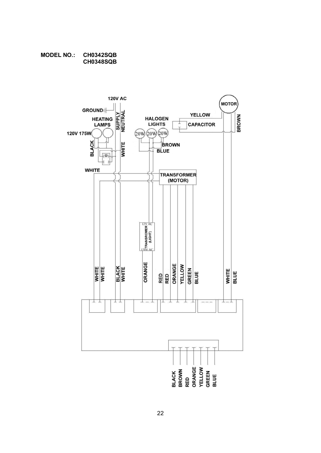 Kobe Range Hoods CH0336SQB, CH0330SQB installation instructions Model NO. CH0342SQB CH0348SQB 