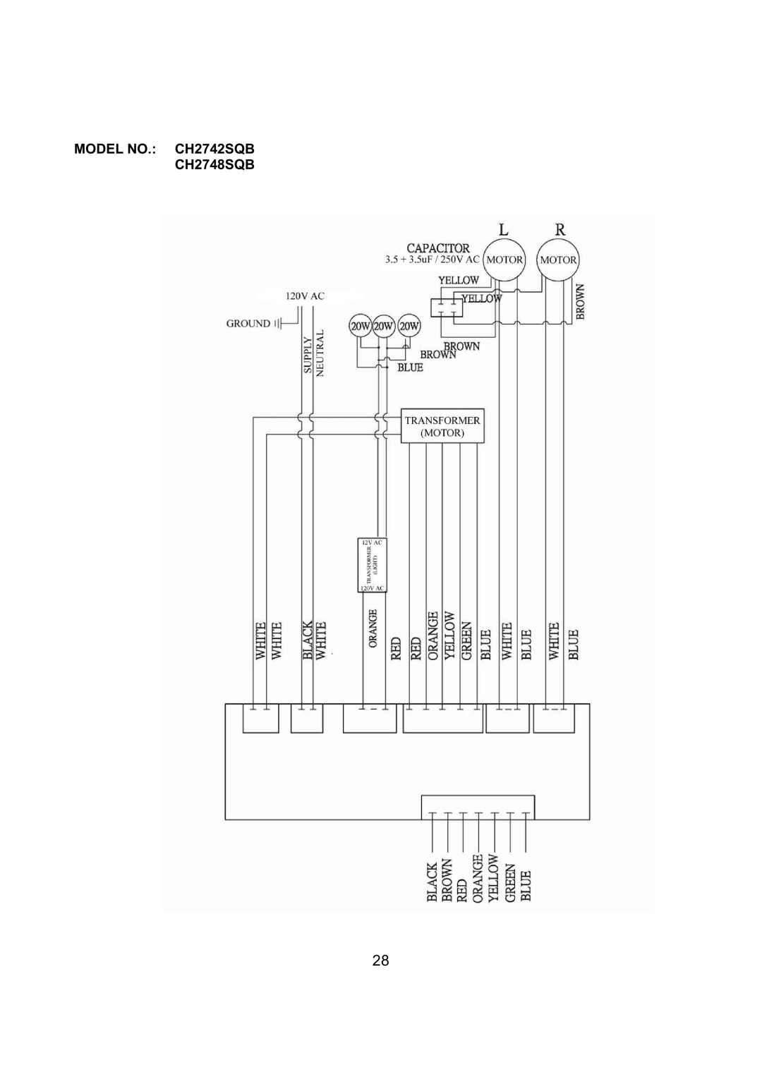 Kobe Range Hoods CH2736SQB, CH2730SQB installation instructions Model NO. CH2742SQB CH2748SQB 