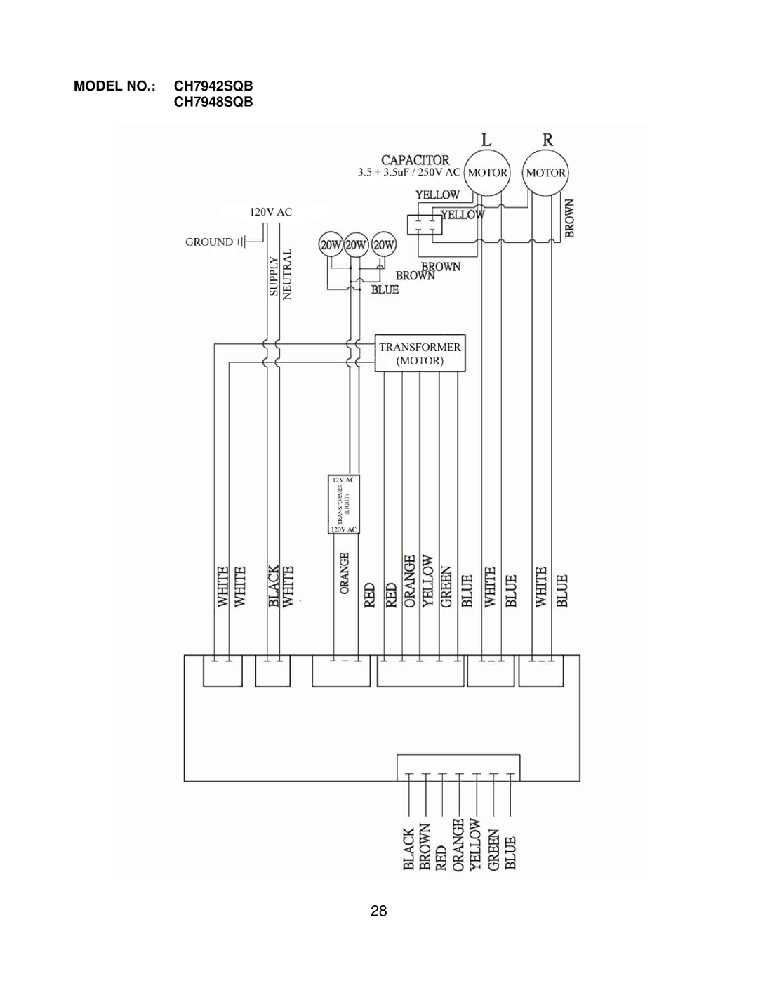 Kobe Range Hoods CH7936SQB, CH7930SQB installation instructions Model NO. CH7942SQB CH7948SQB 