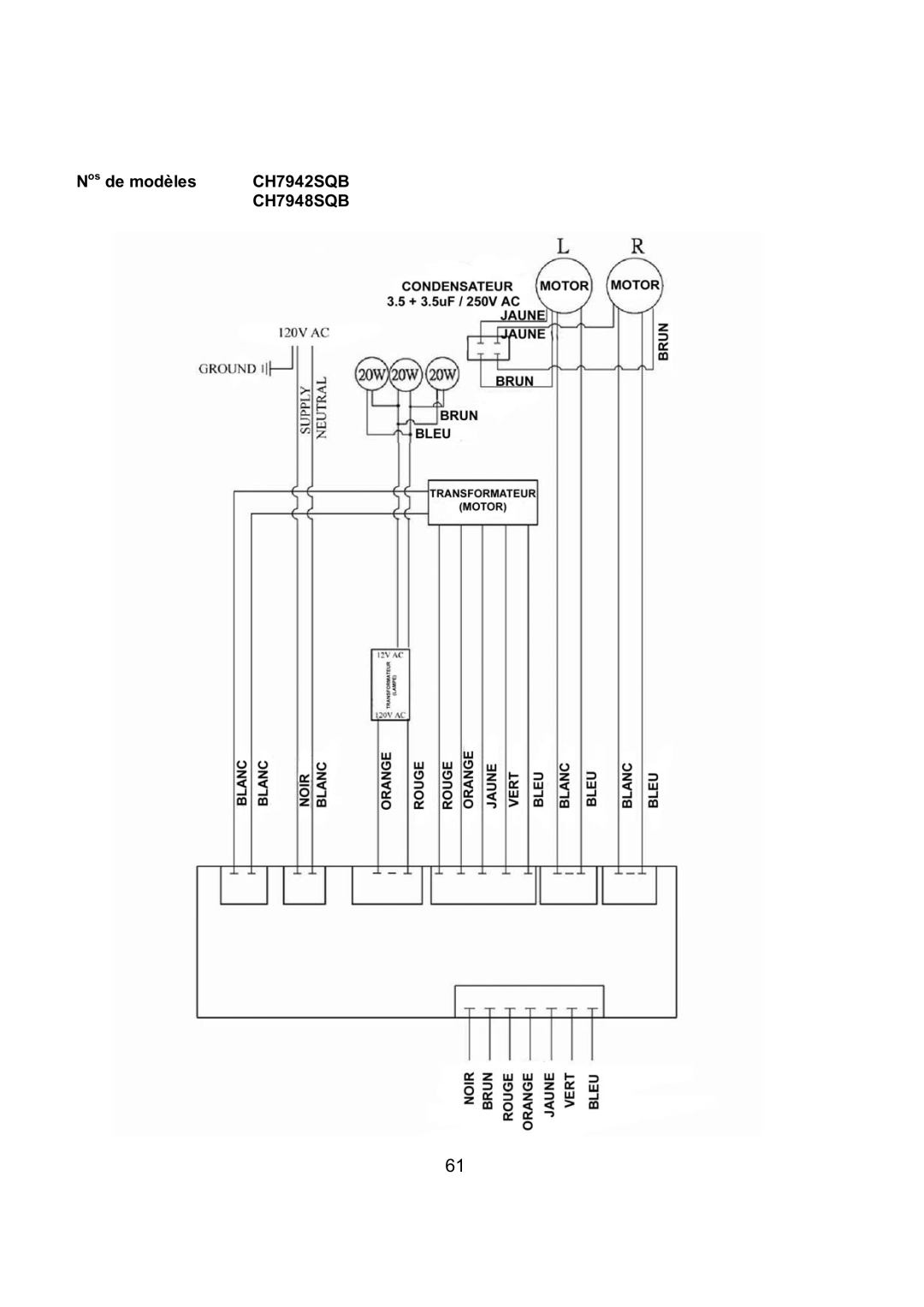 Kobe Range Hoods CH7930SQB, CH7936SQB, CH7948SQB installation instructions CH7942SQB 