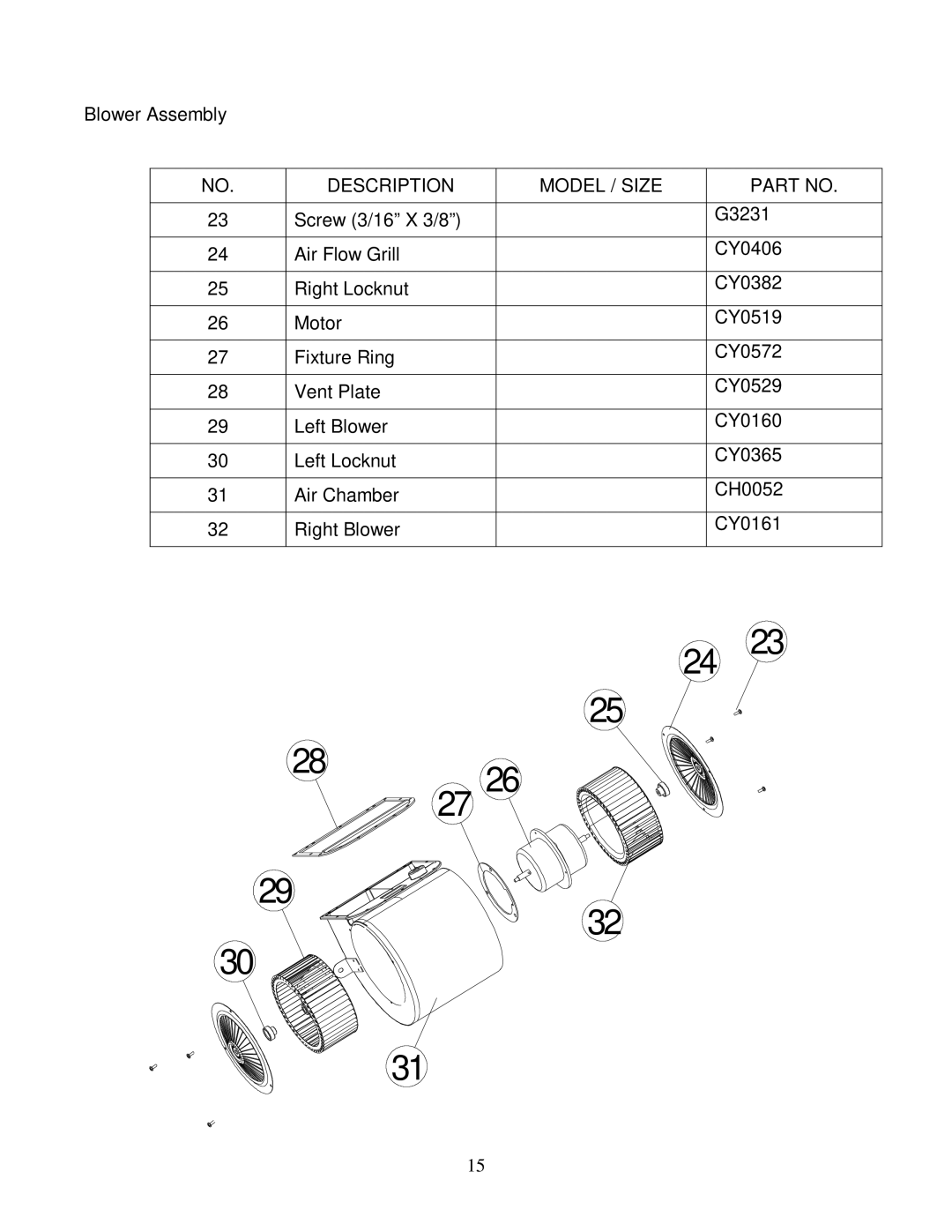 Kobe Range Hoods CH8136SQB installation instructions Description Model / Size 