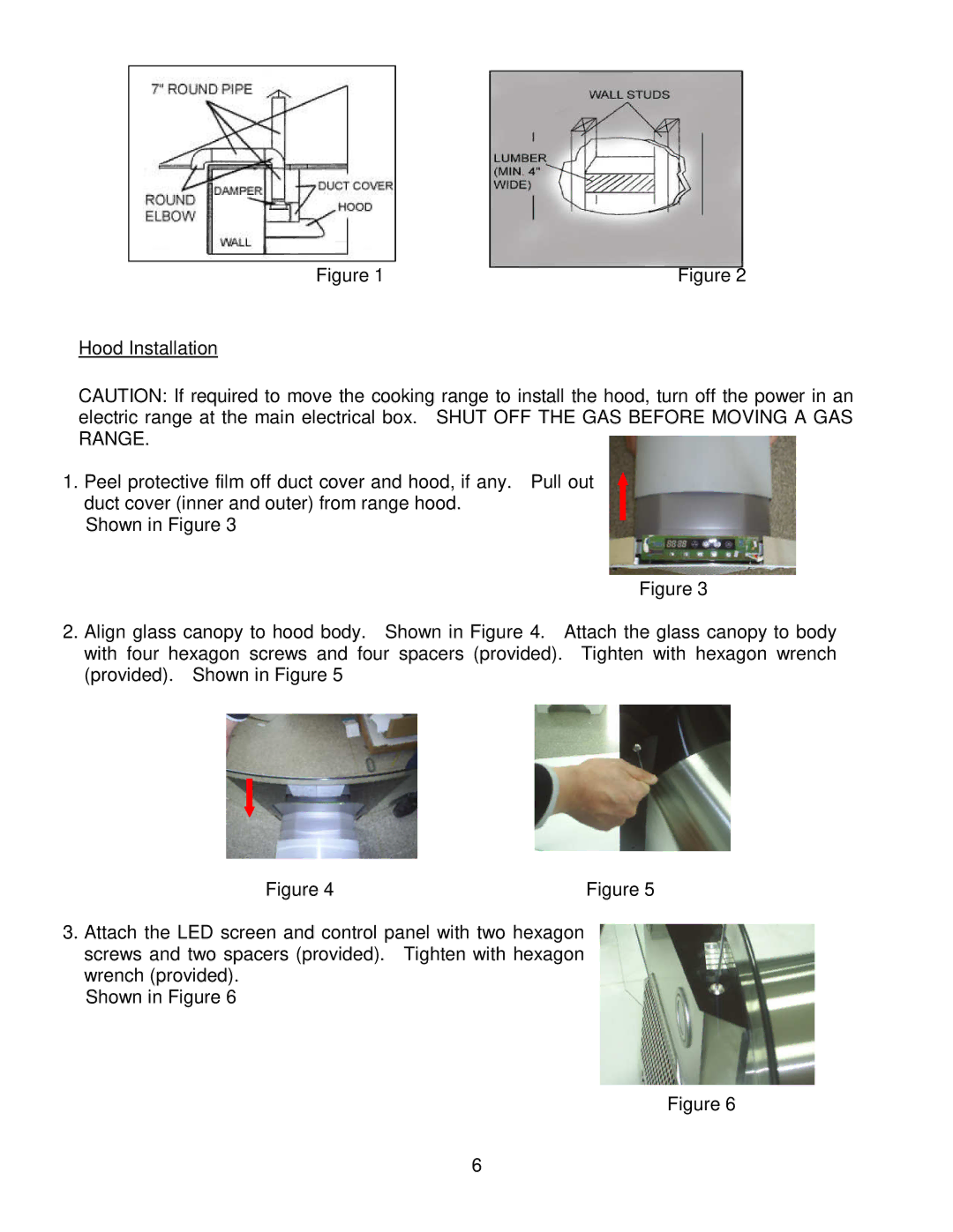 Kobe Range Hoods CX1830GS-8 installation instructions 