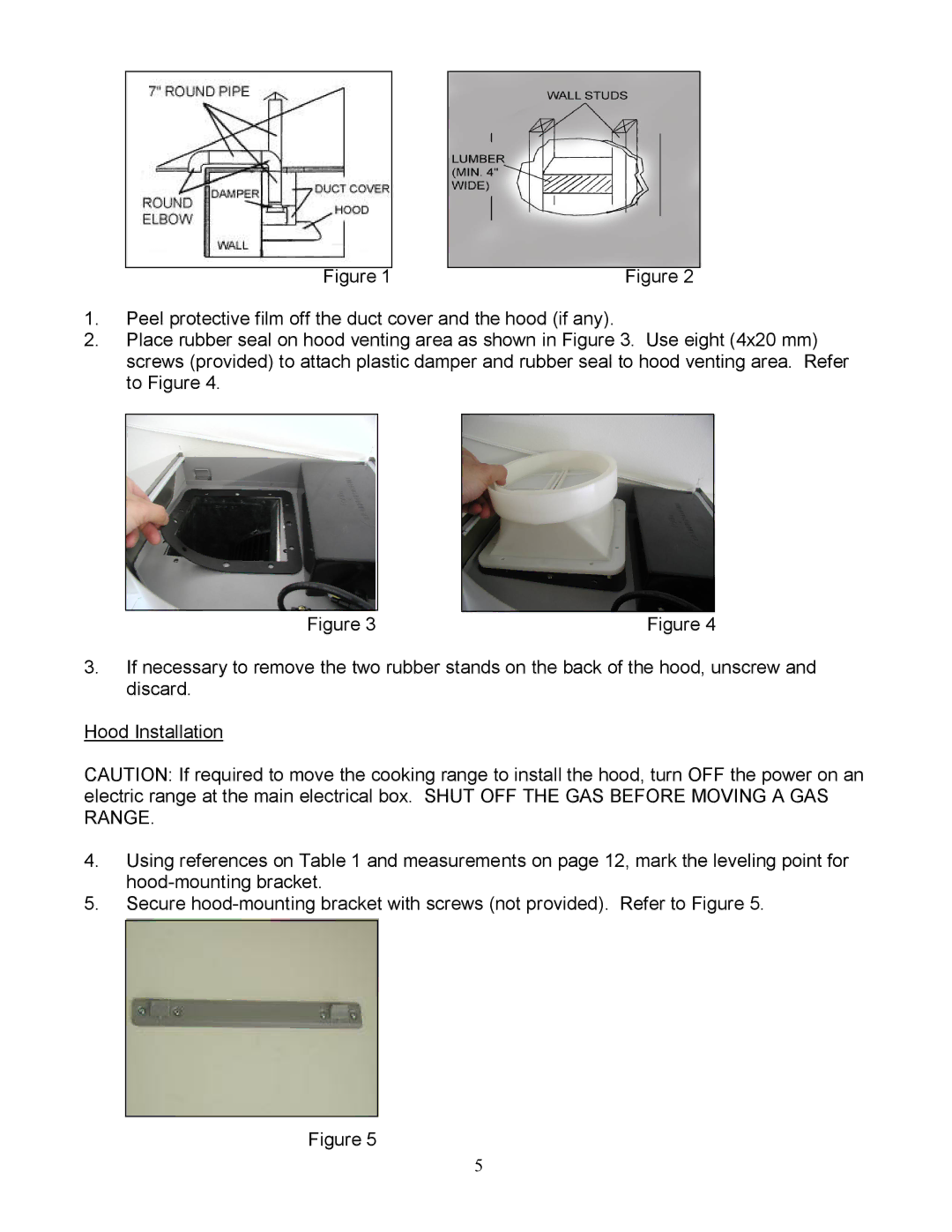 Kobe Range Hoods CX1836GS installation instructions 