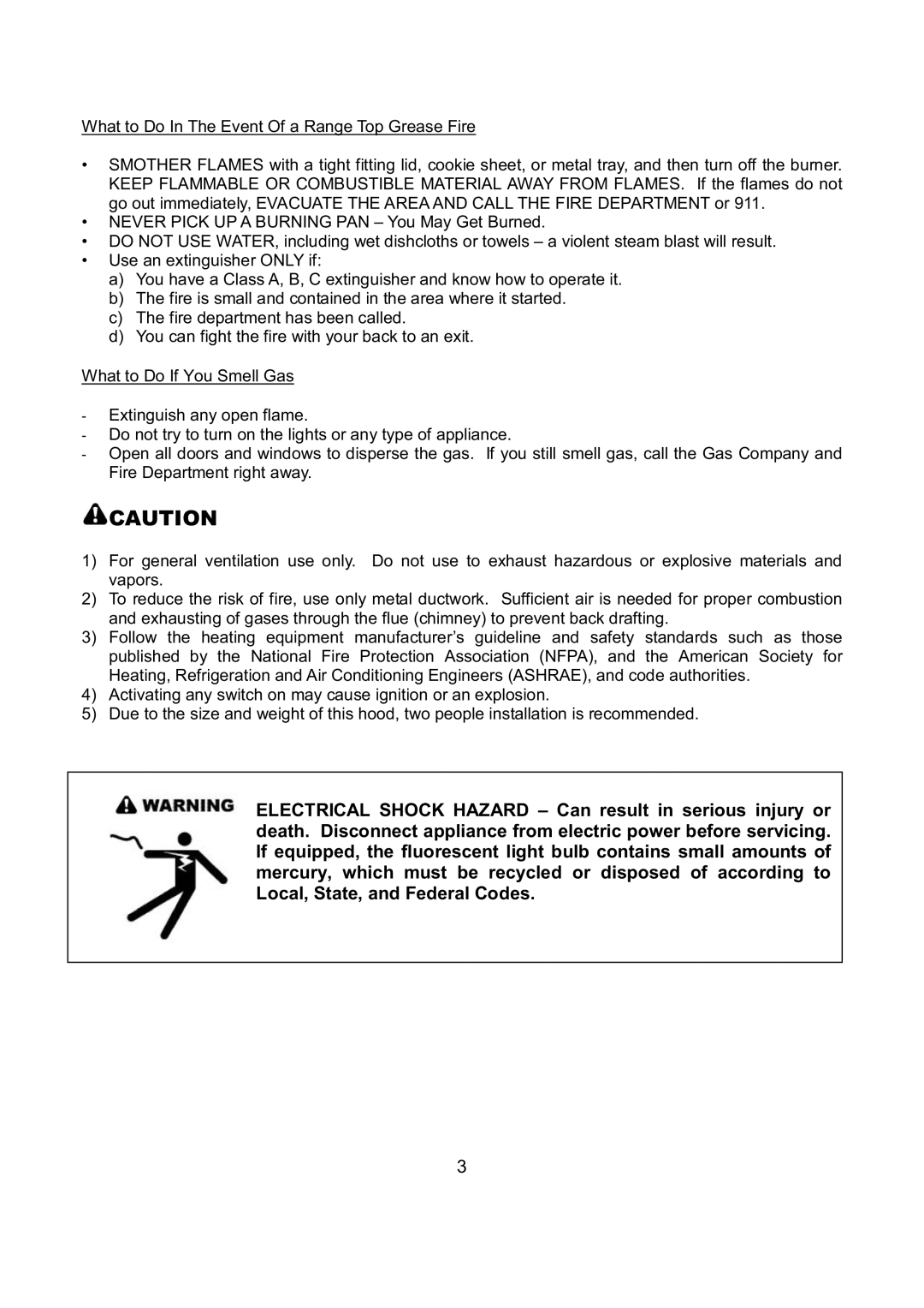 Kobe Range Hoods IN-027 installation instructions 