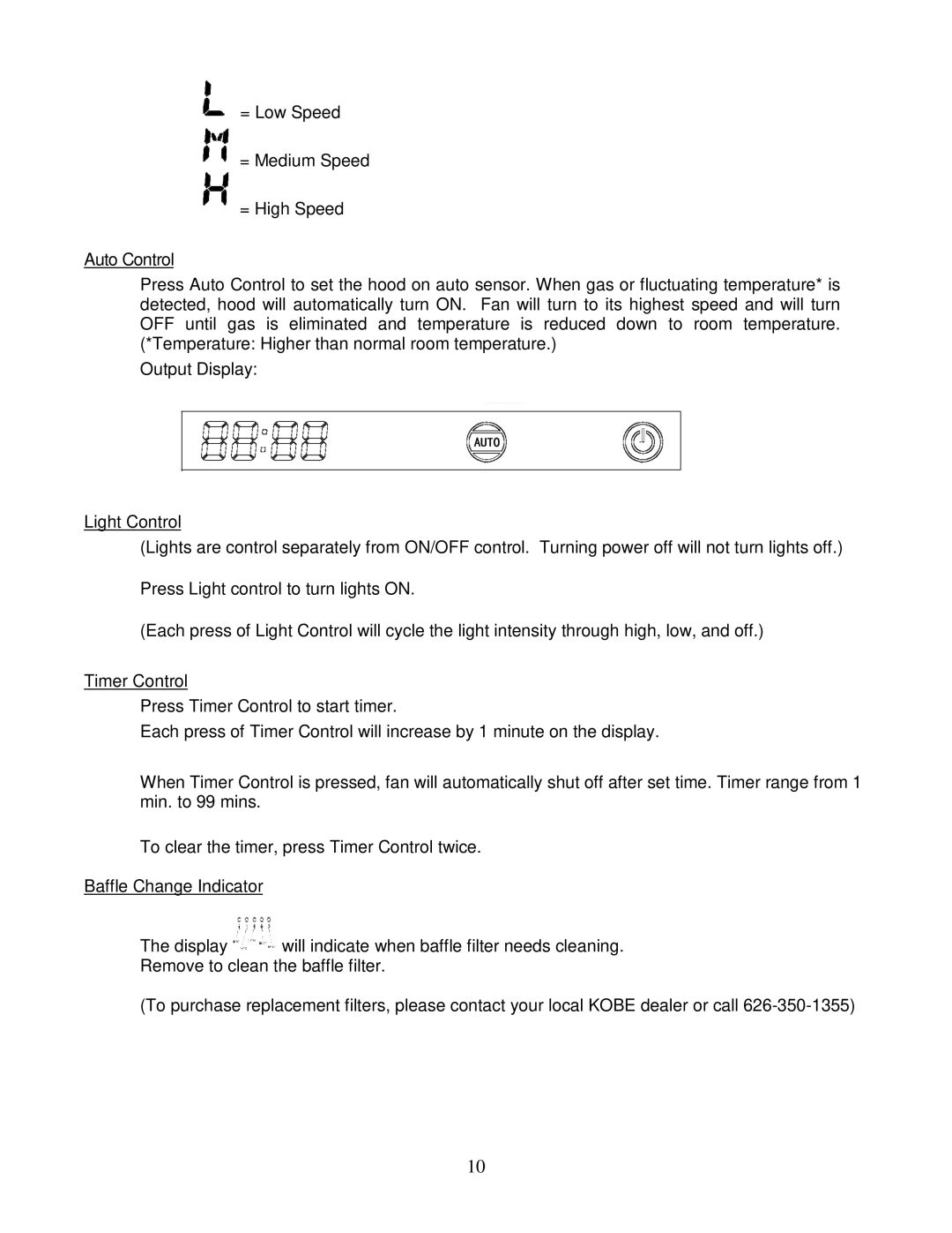 Kobe Range Hoods IN2636SQB manual 