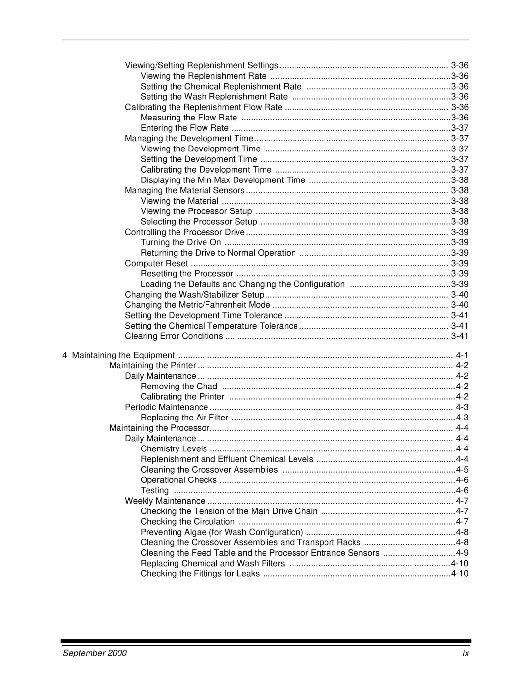 Kodak 20P manual Loading the Defaults and Changing the Configuration 