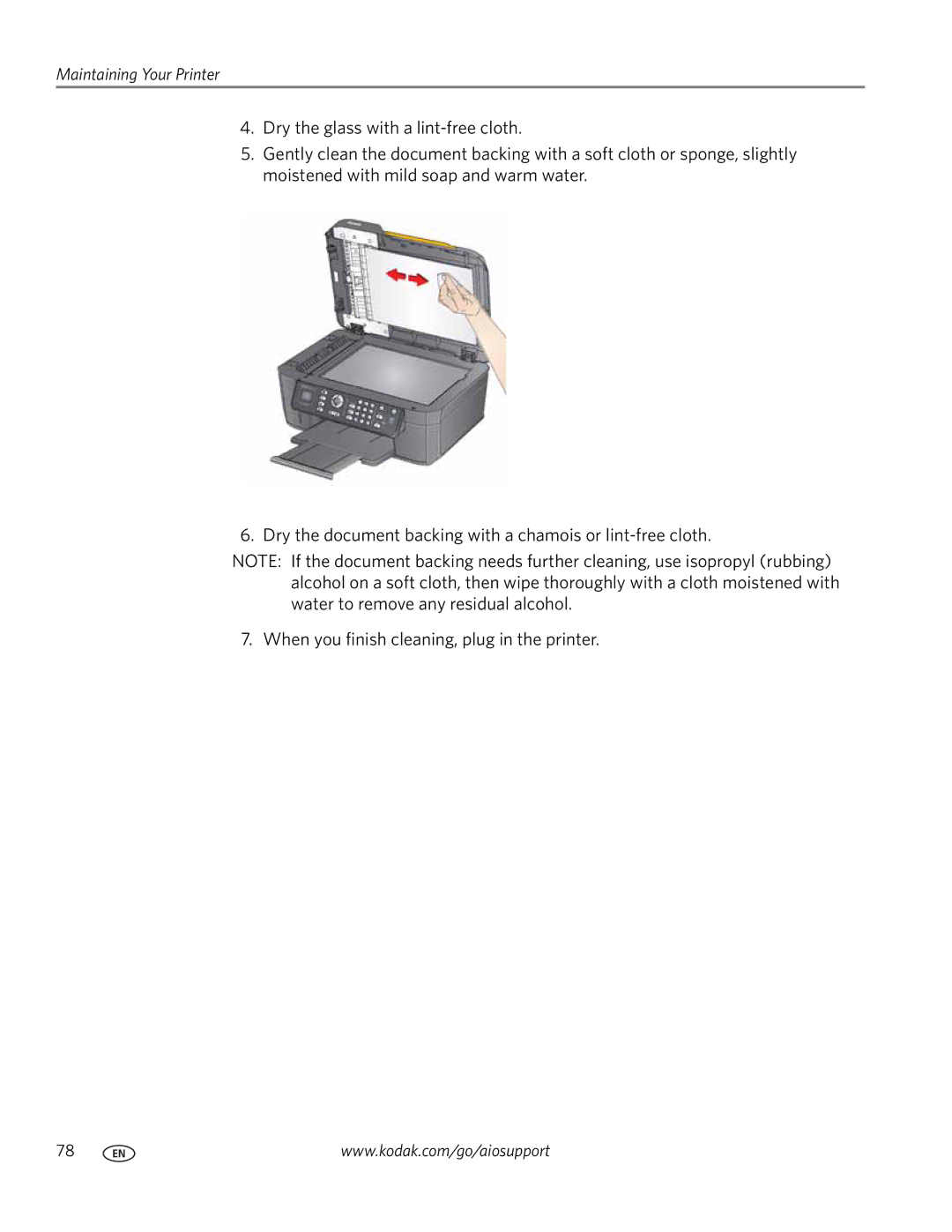 Kodak 2100 manual Maintaining Your Printer 