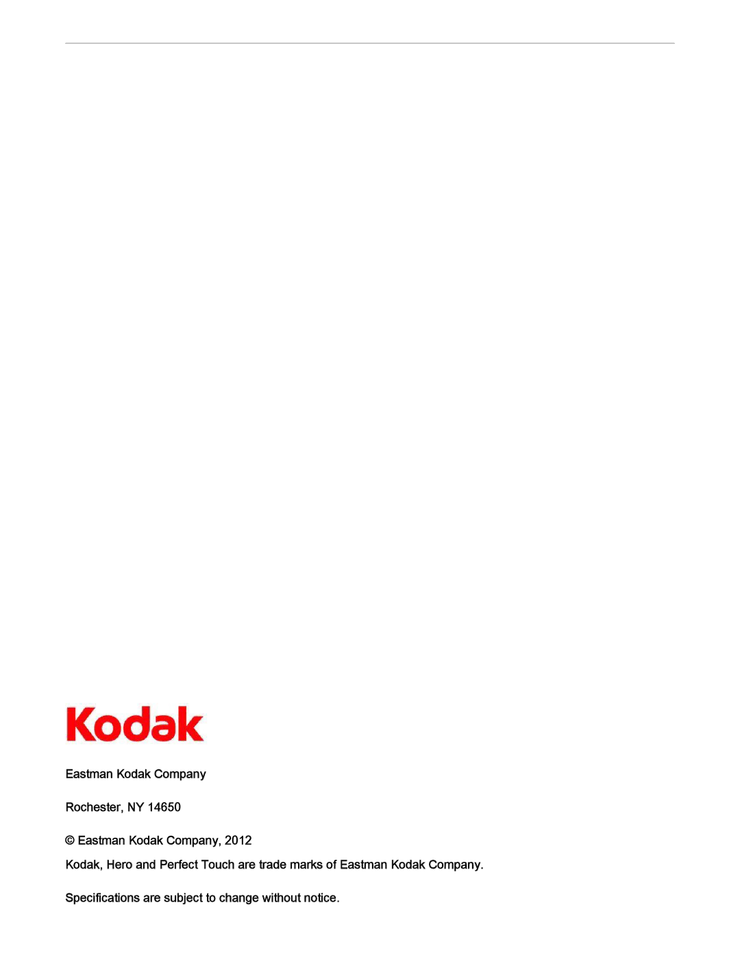 Kodak 2.2 manual 