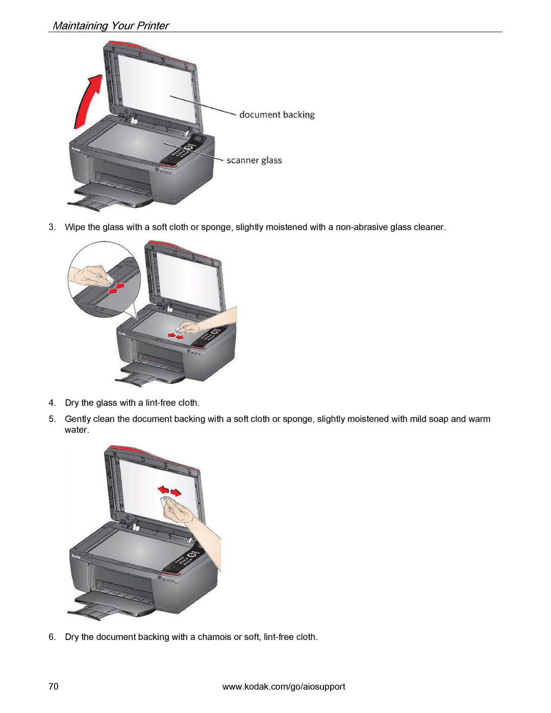 Kodak 2.2 manual Maintaining Your Printer 