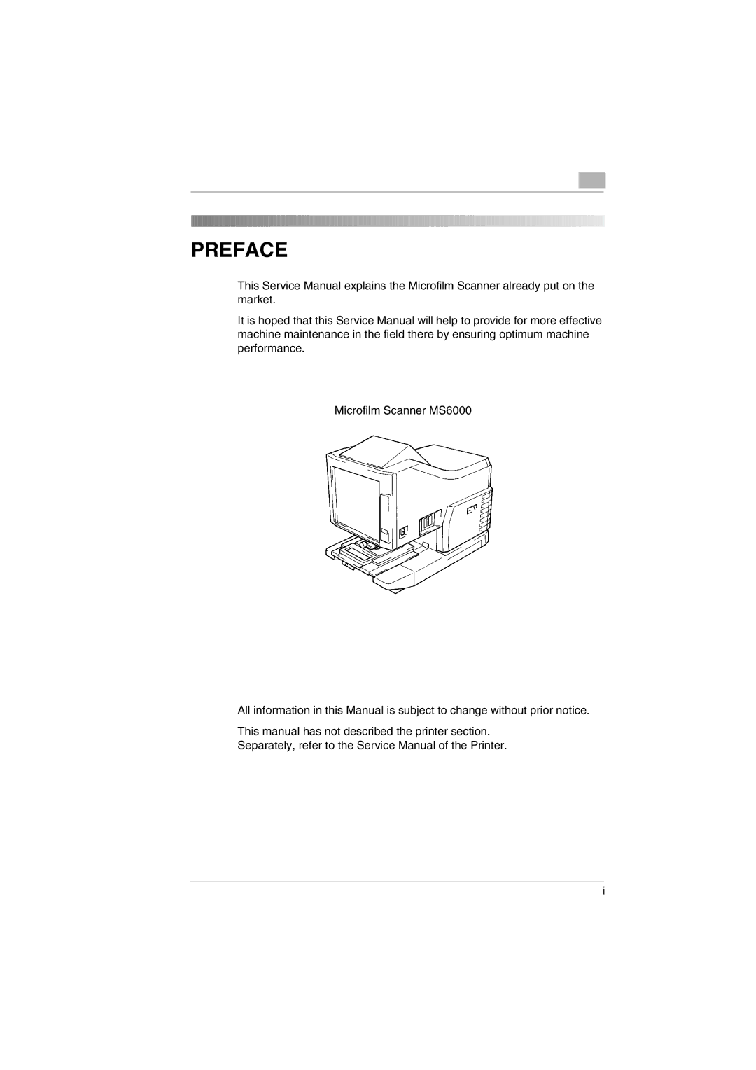 Kodak 2400DSV service manual Preface 