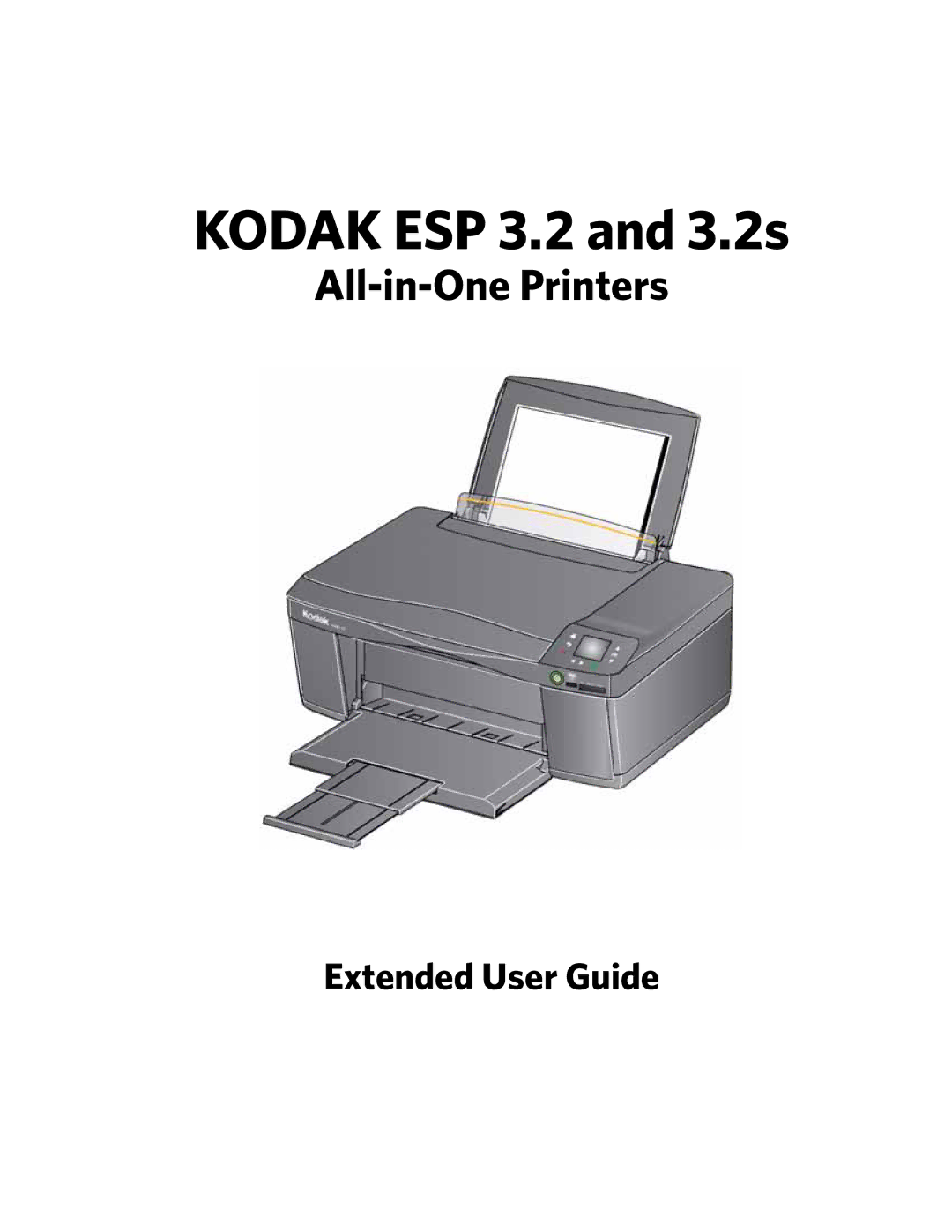 Kodak 3.2S manual Kodak ESP 3.2 and 3.2s, Extended User Guide 