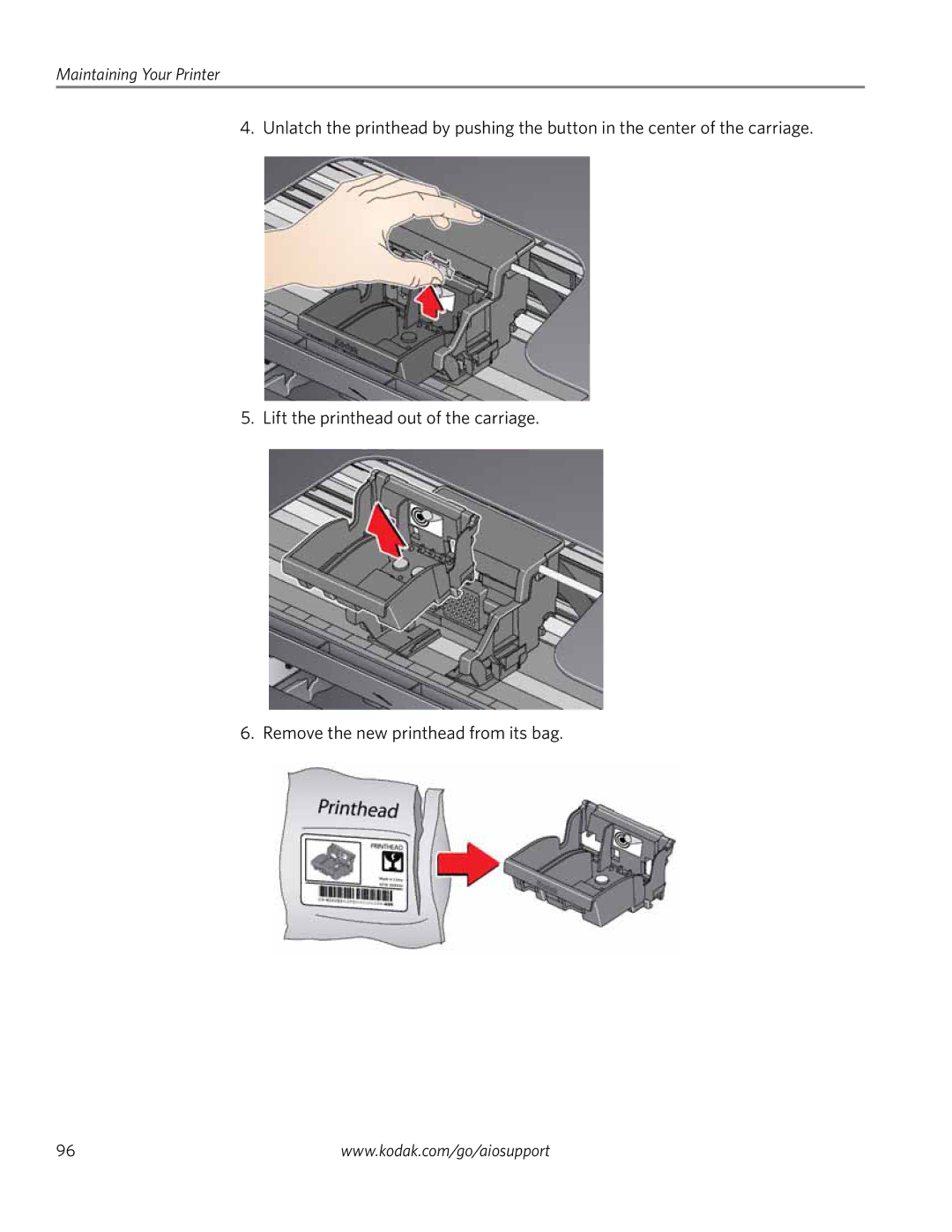 Kodak 3.2S manual Maintaining Your Printer 