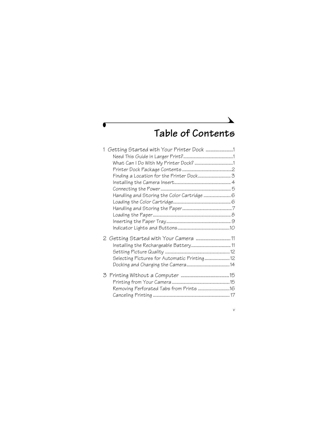 Kodak 4000 manual Table of Contents 