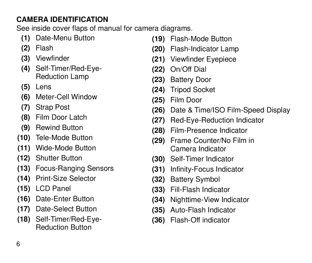 Kodak 4100ix manual Camera Identification 