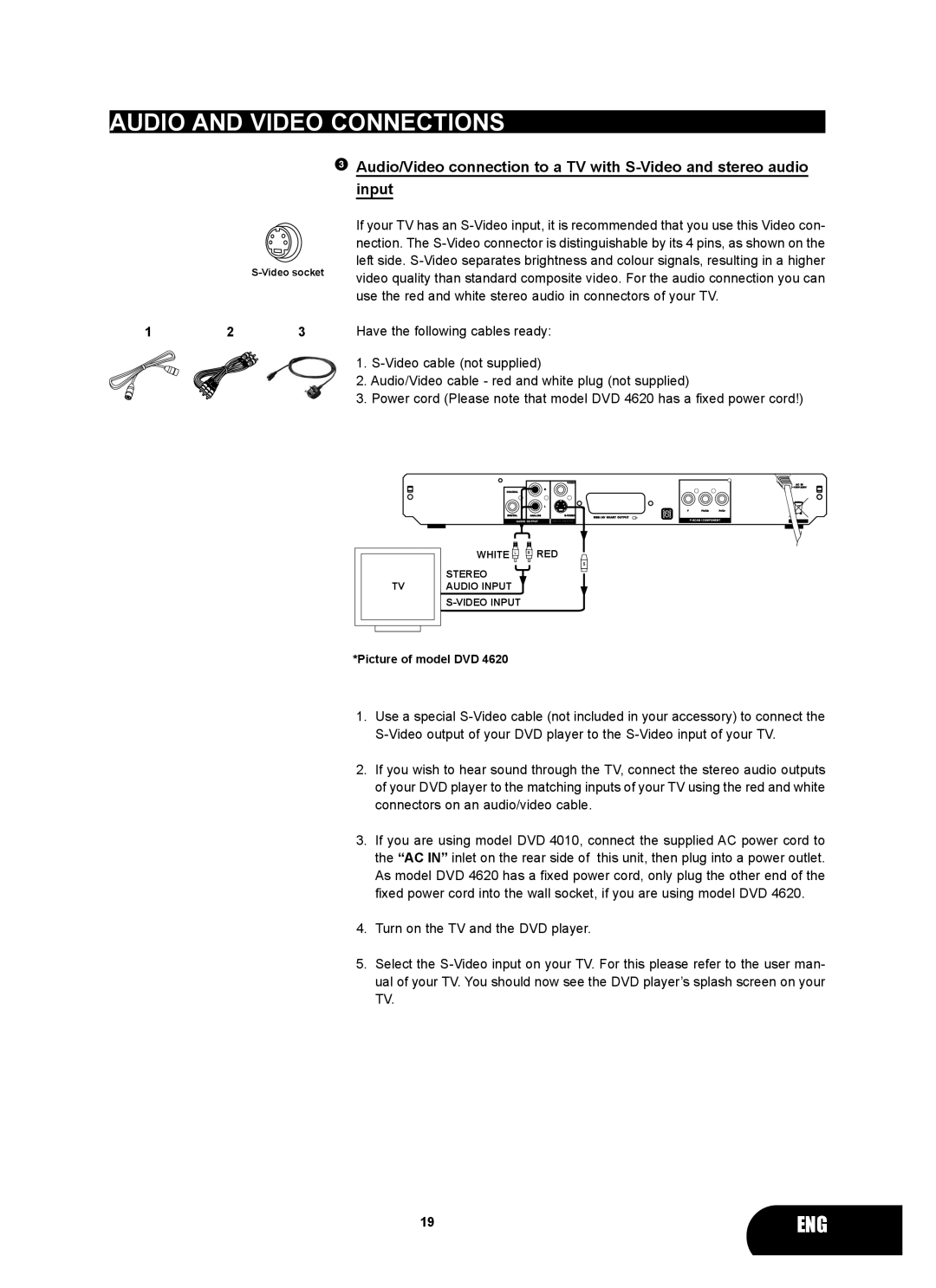 Kodak 4620 user manual Have the following cables ready 