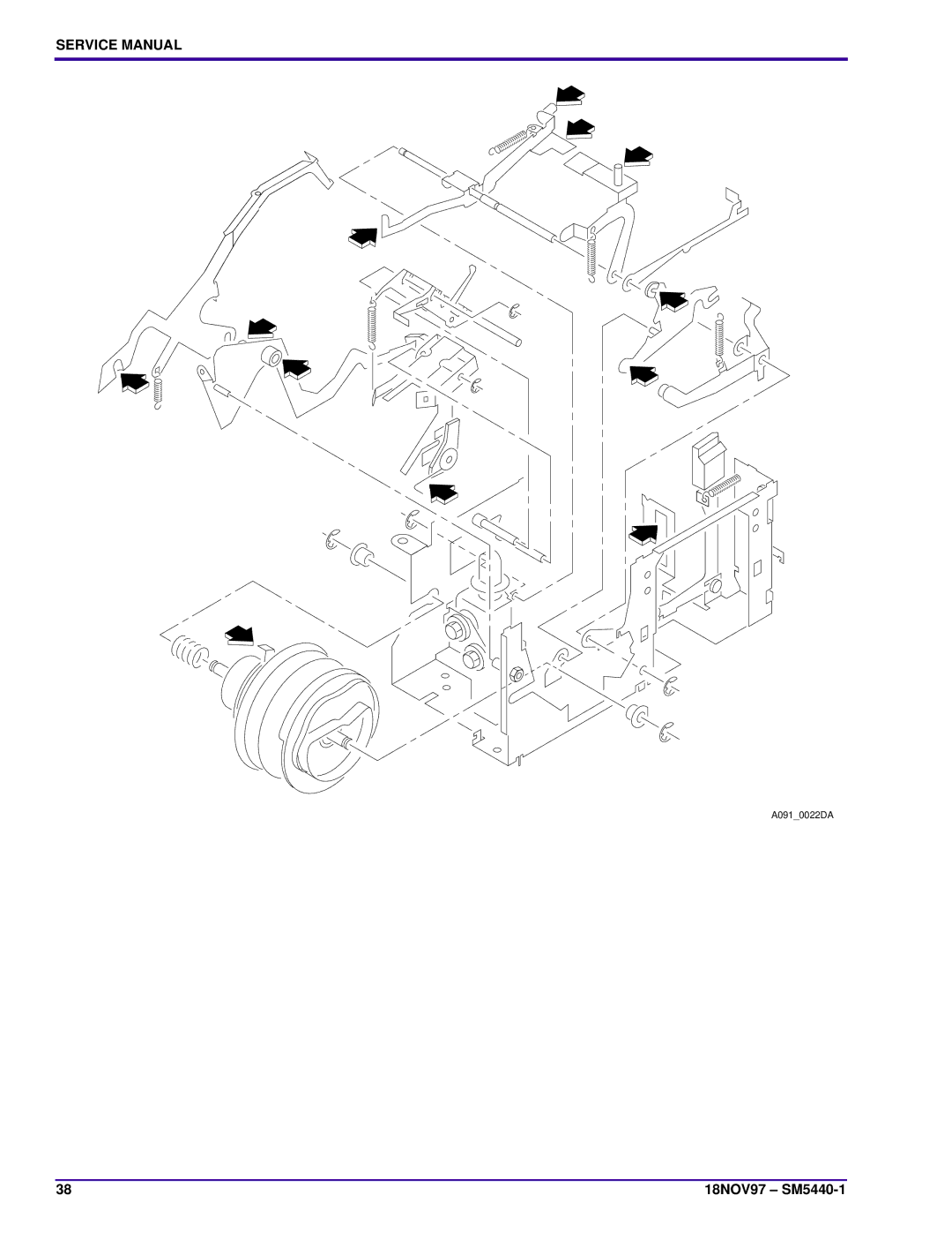 Kodak 4200-KK, 4400, 5600-KK, 4600-KK, 5600-J, 4200-J service manual A0910022DA 