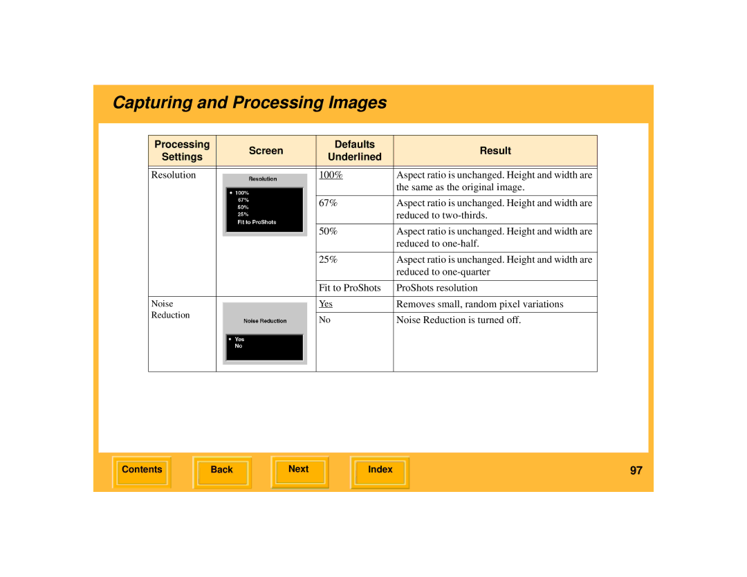 Kodak 645 manual Removes small, random pixel variations 