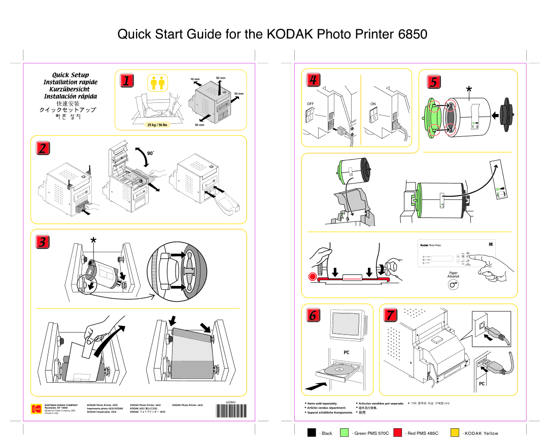 Kodak 6850 manual 4J0940 