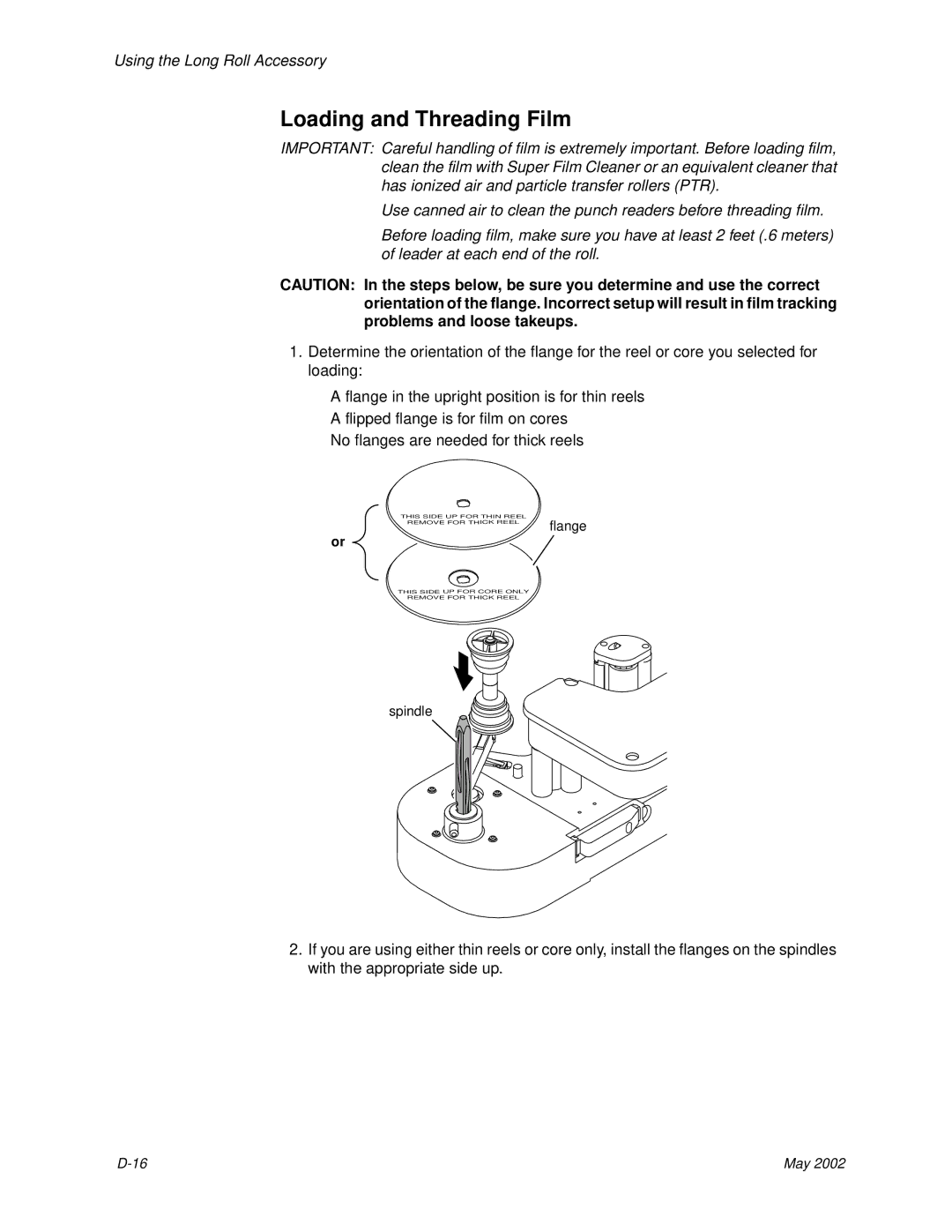 Kodak 6B7198 manual Loading and Threading Film 