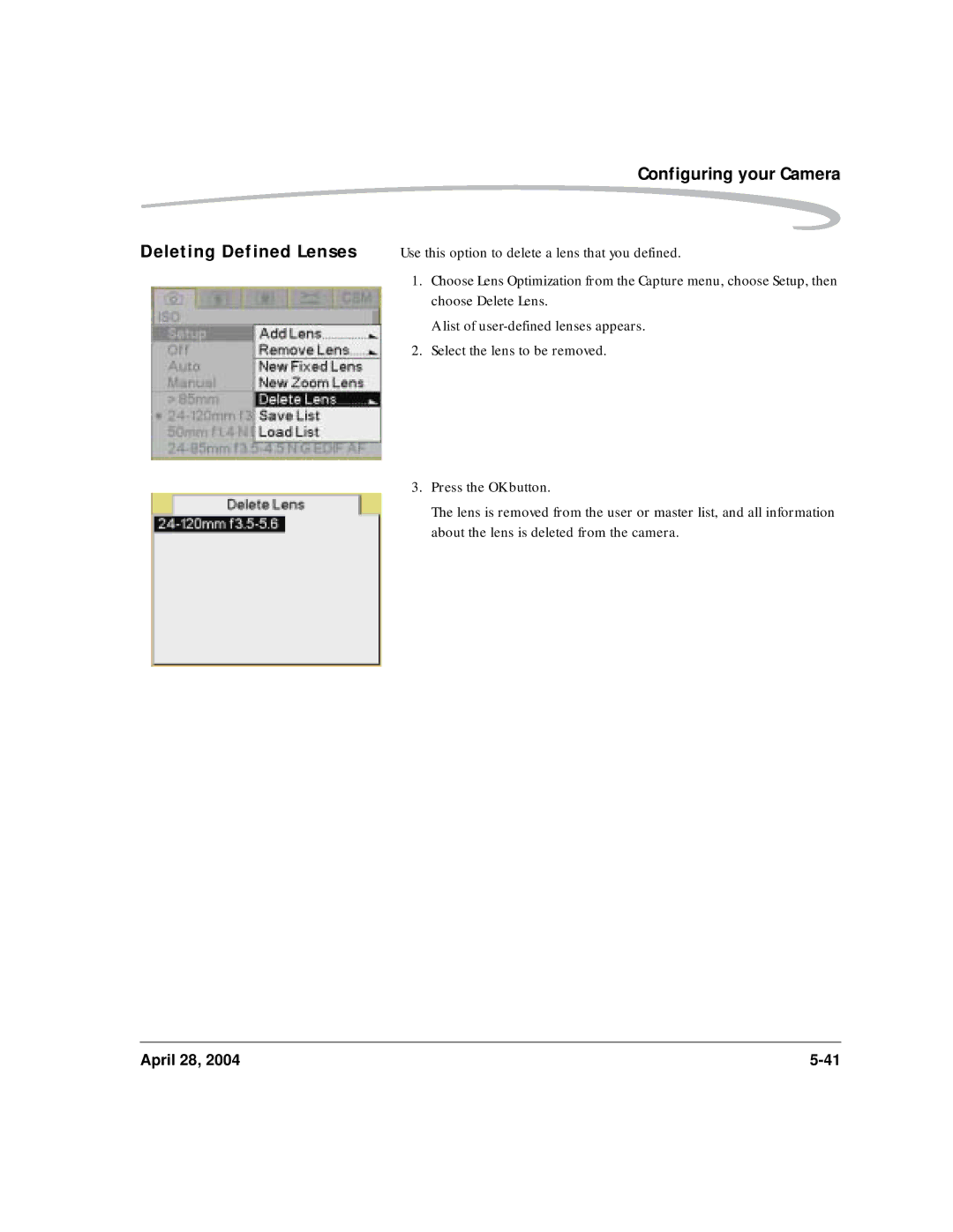 Kodak 6B8773 manual Configuring your Camera 