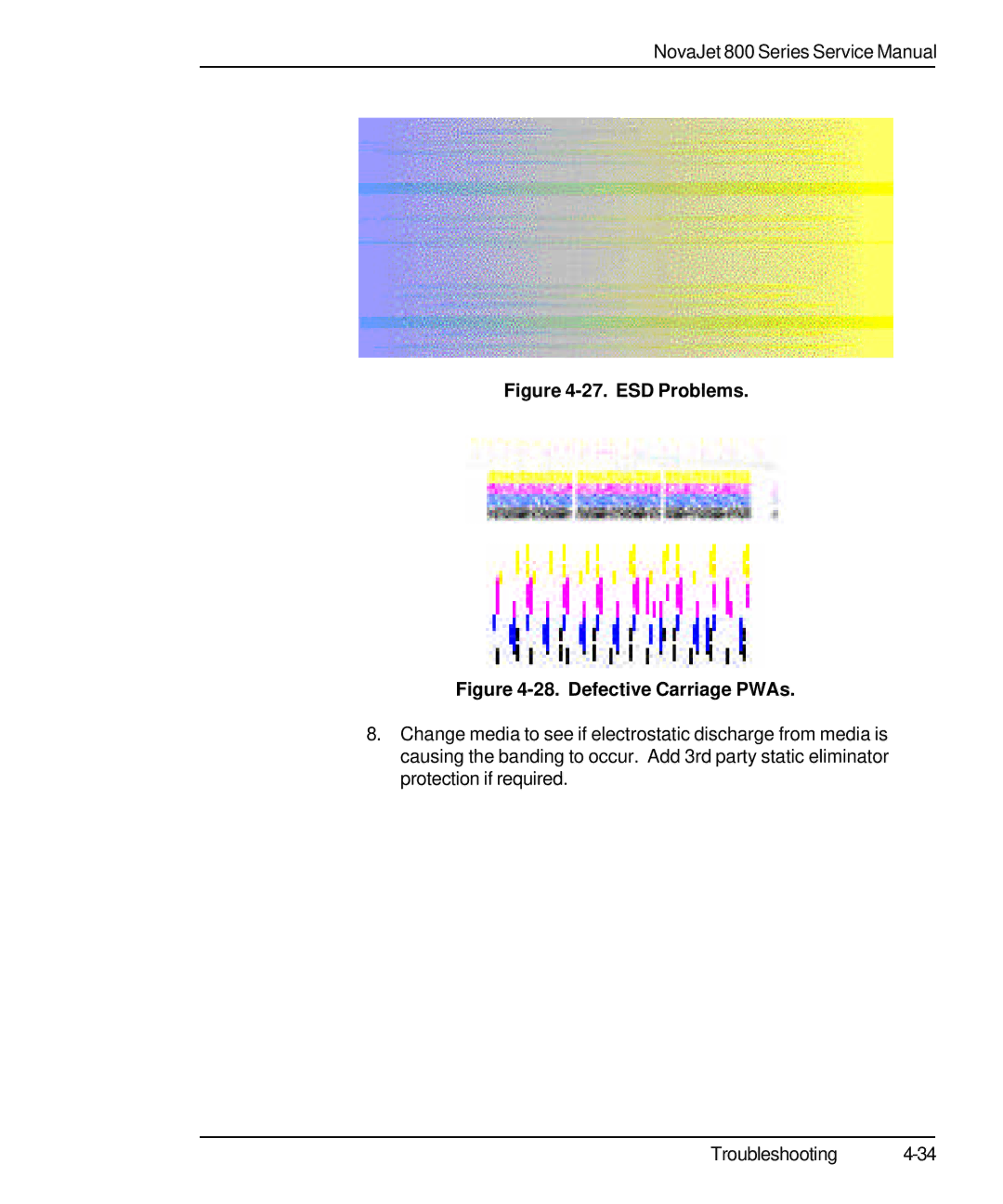Kodak 800 SERIES service manual ESD Problems 