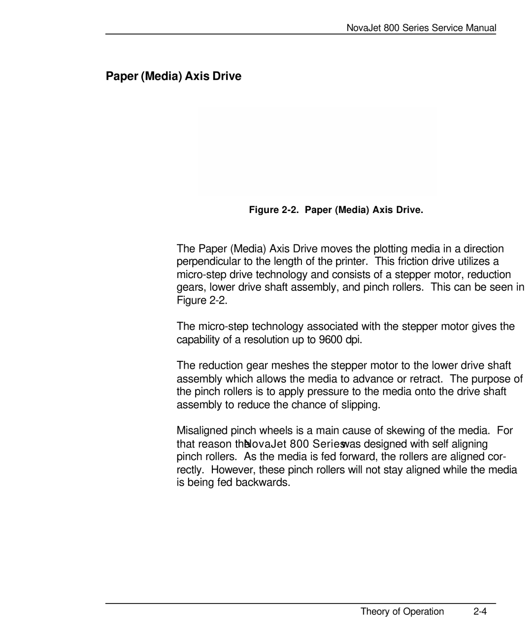 Kodak 800 SERIES service manual Paper Media Axis Drive 