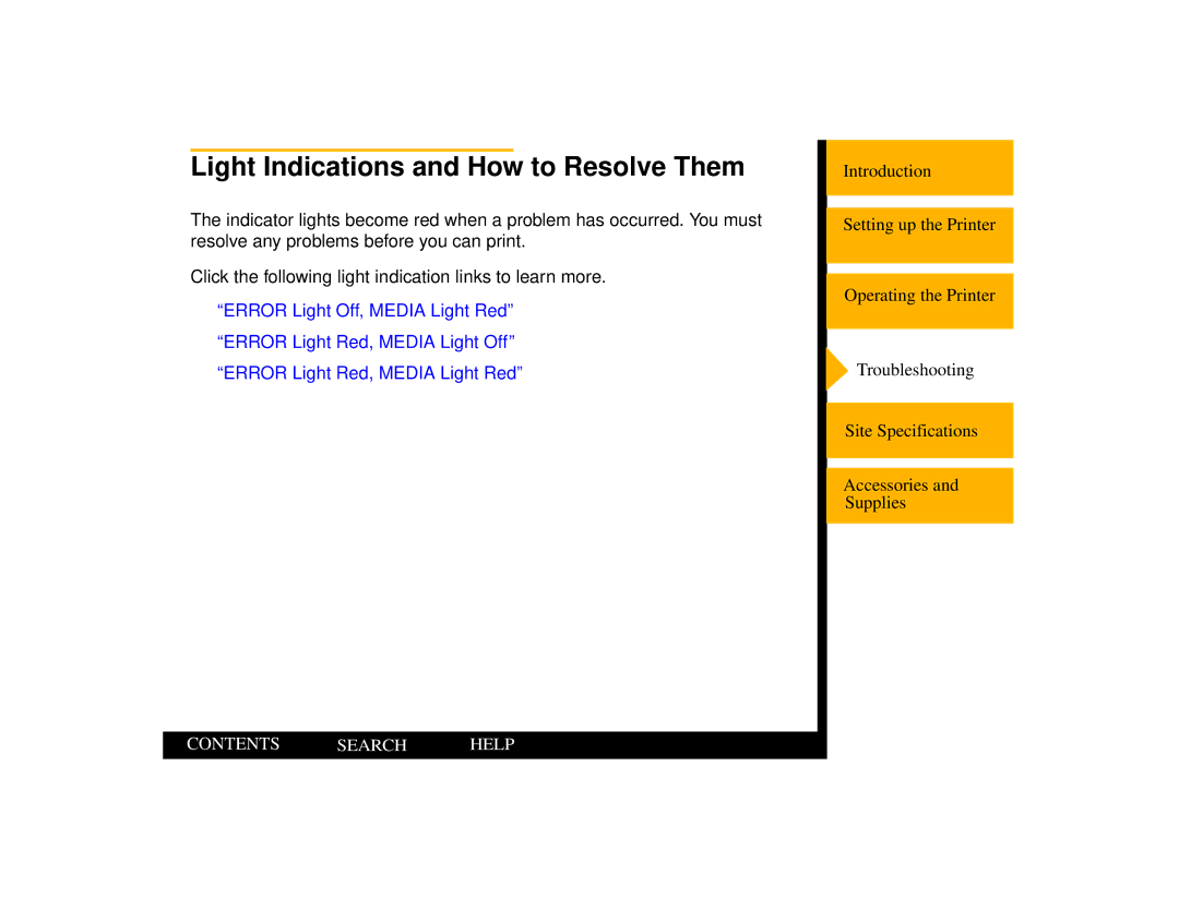 Kodak 805 manual Light Indications and How to Resolve Them 