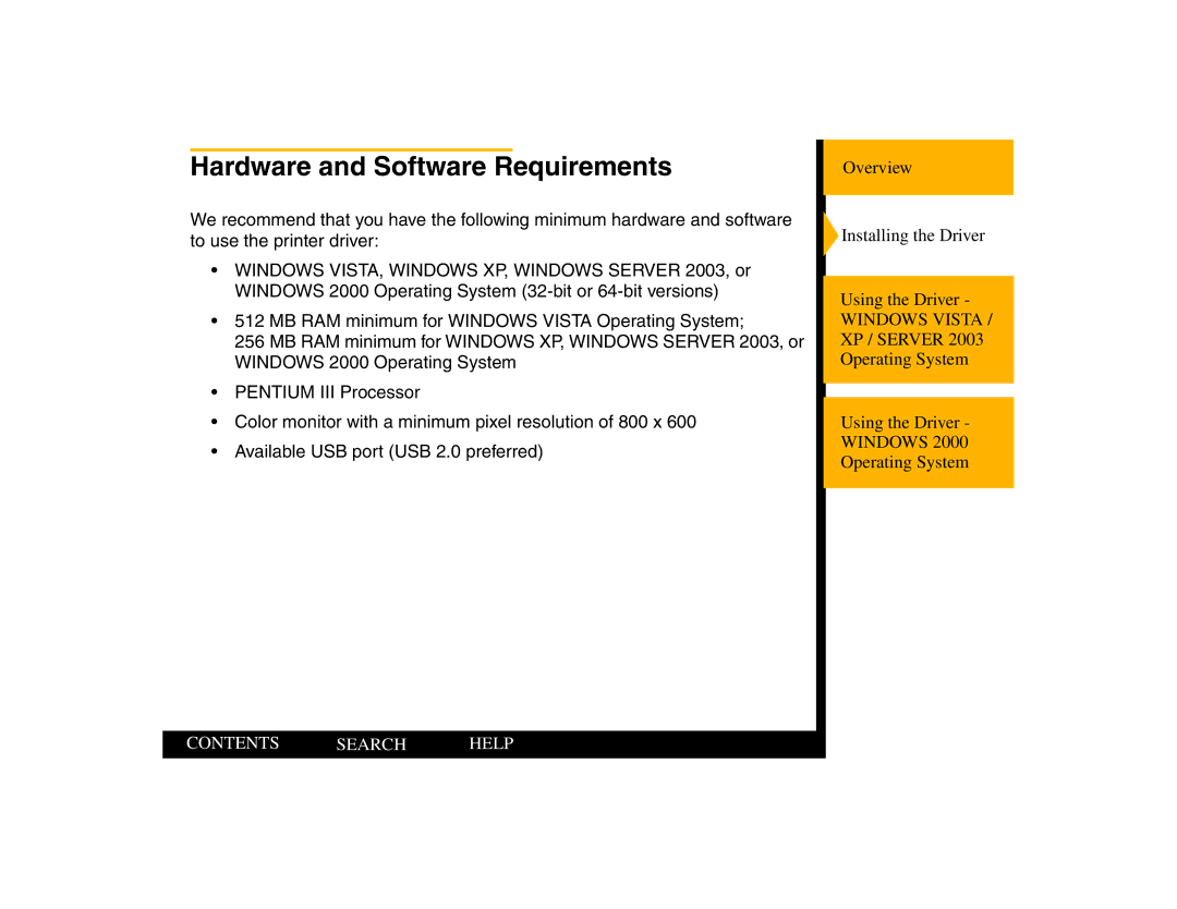 Kodak 805 manual Hardware and Software Requirements 