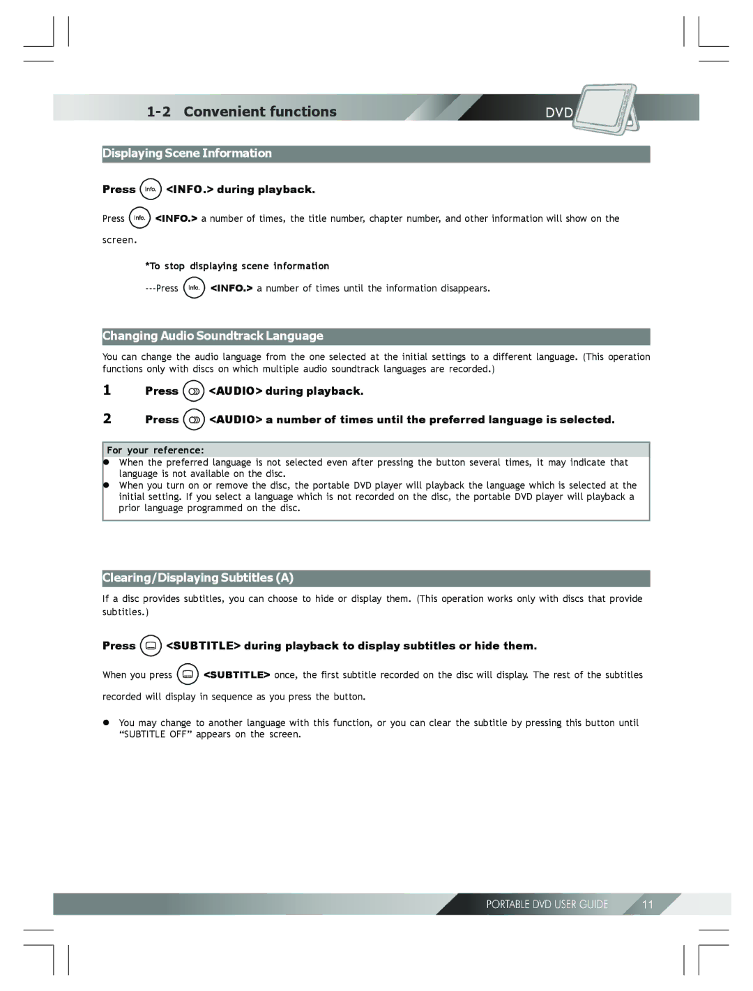 Kodak 82-184-00170 manual Convenient functions, Displaying Scene Information, Press INFO. during playback 