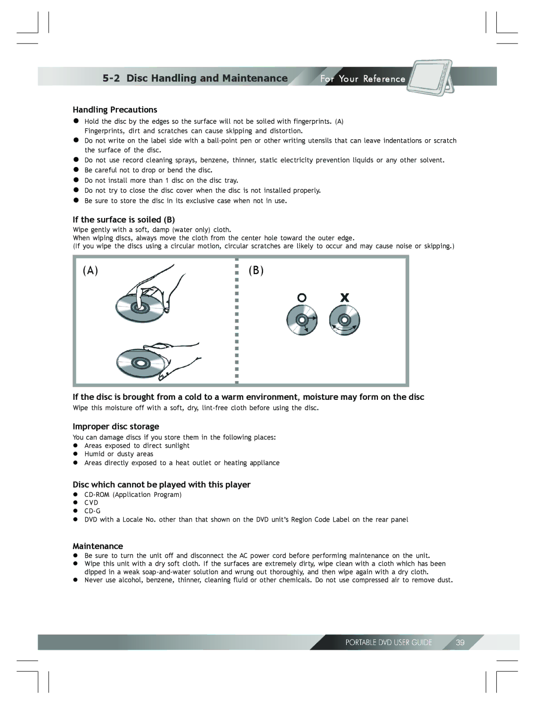 Kodak 82-184-00170 manual Disc Handling and Maintenance 