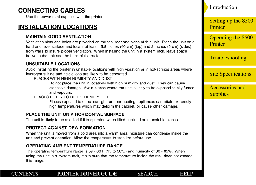 Kodak 8500 manual Connecting Cables 