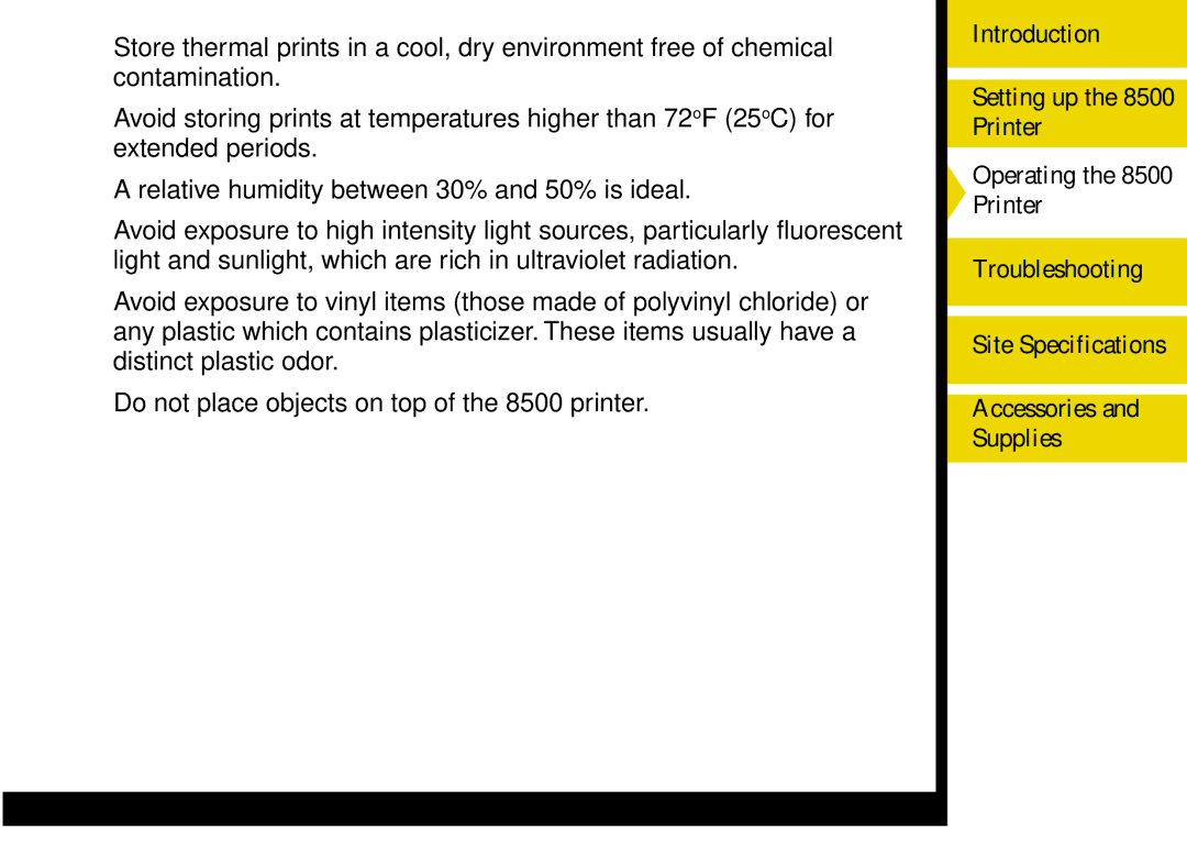 Kodak 8500 manual Contents Printer Driver Guide Search Help 