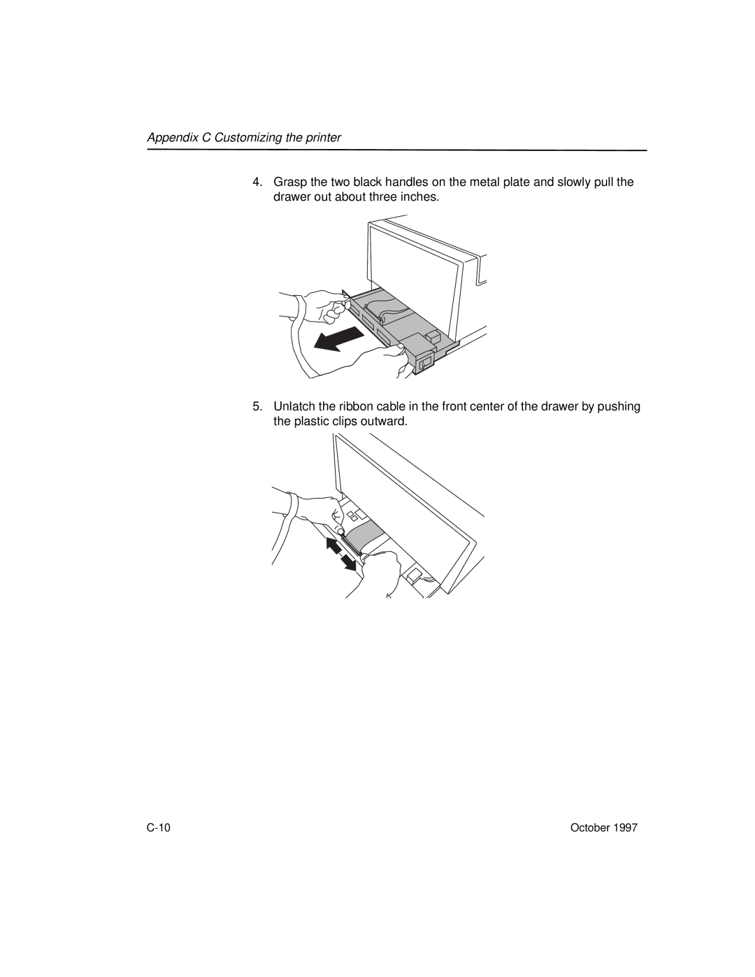 Kodak 8650 manual Appendix C Customizing the printer 